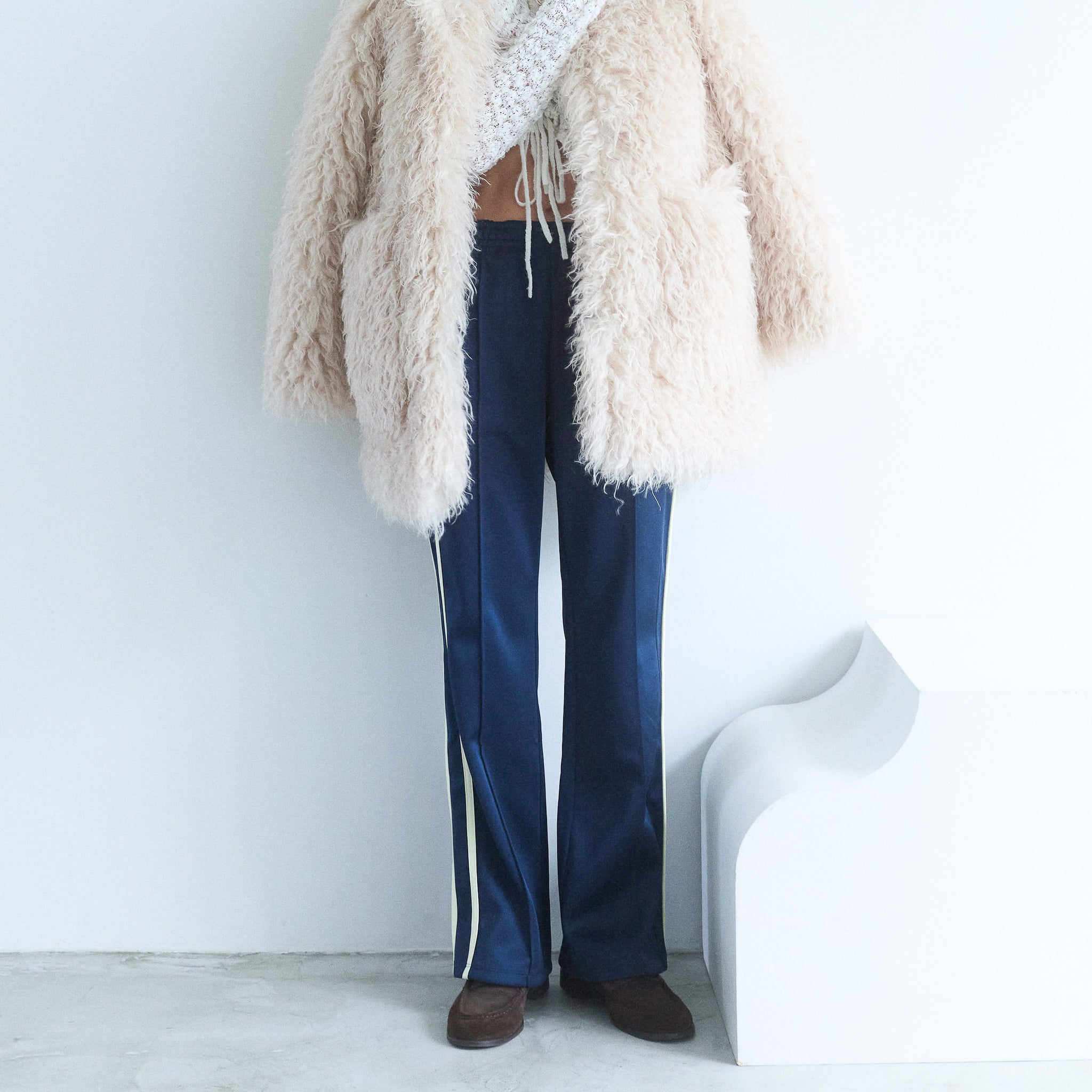 collab Asymmetry Line Trackpants