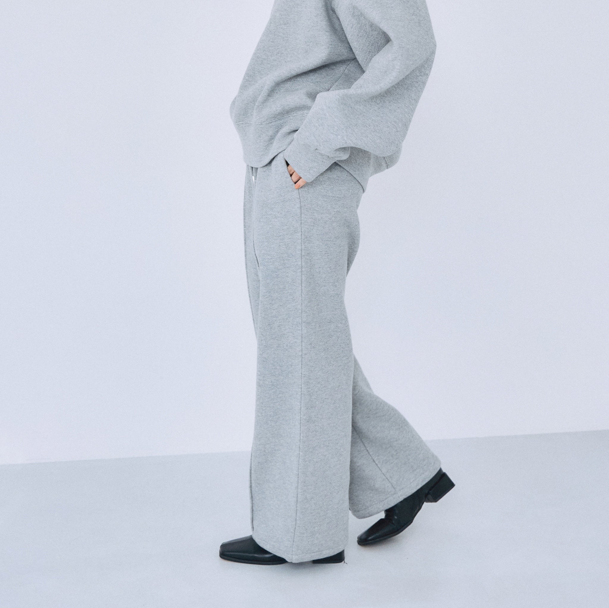 メッシュSweatストレートパンツ