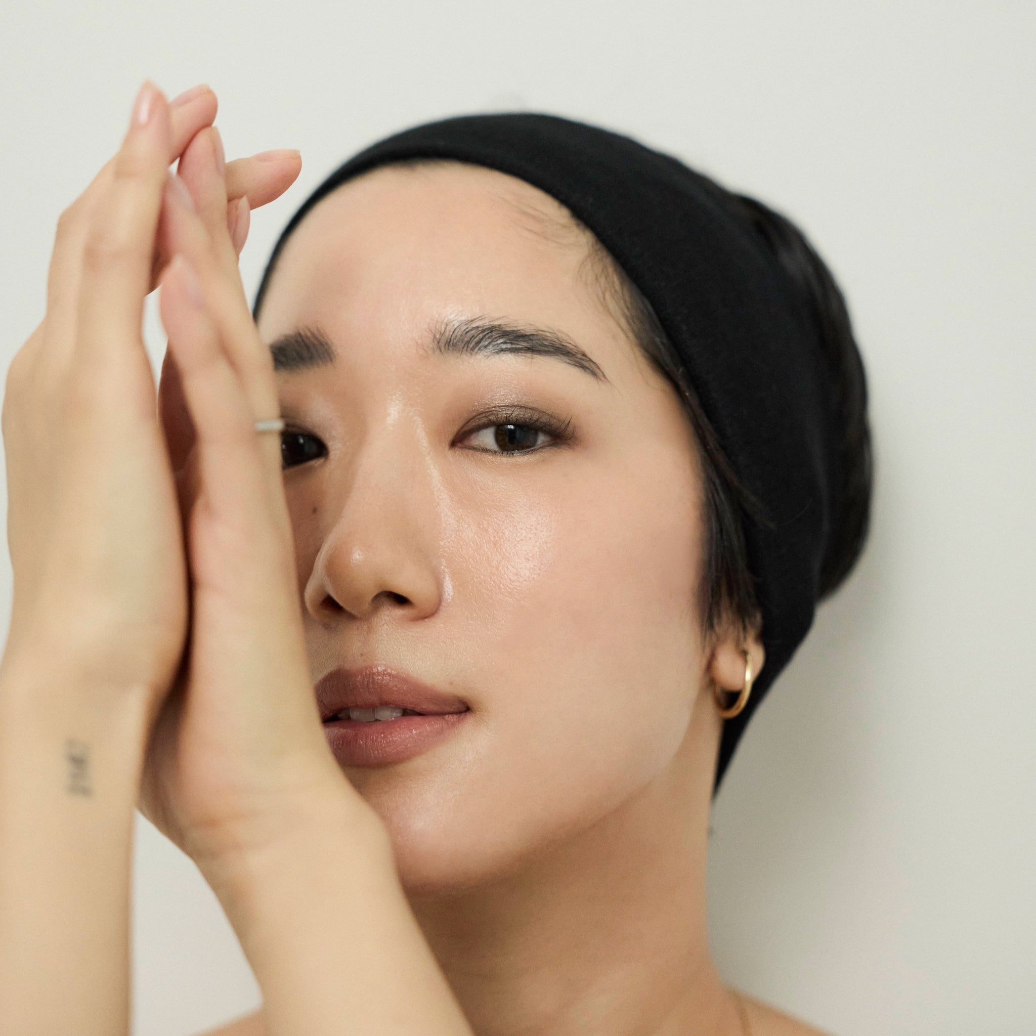 collab Cloudy Fit Knit Turban