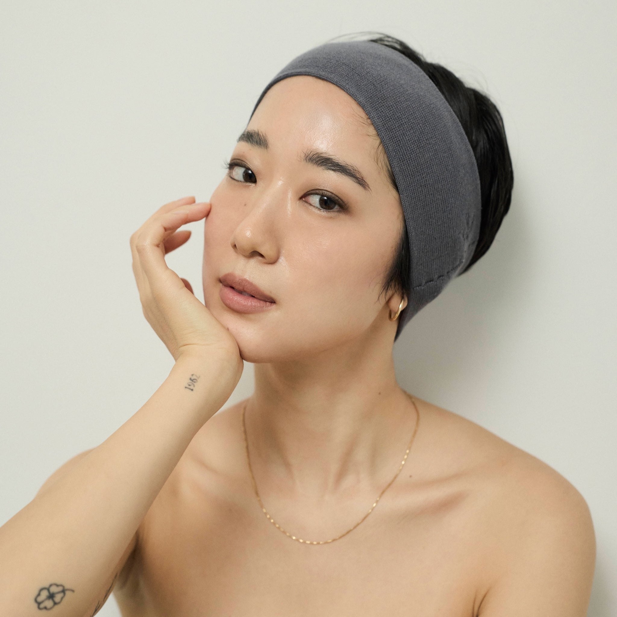 collab Cloudy Fit Knit Turban