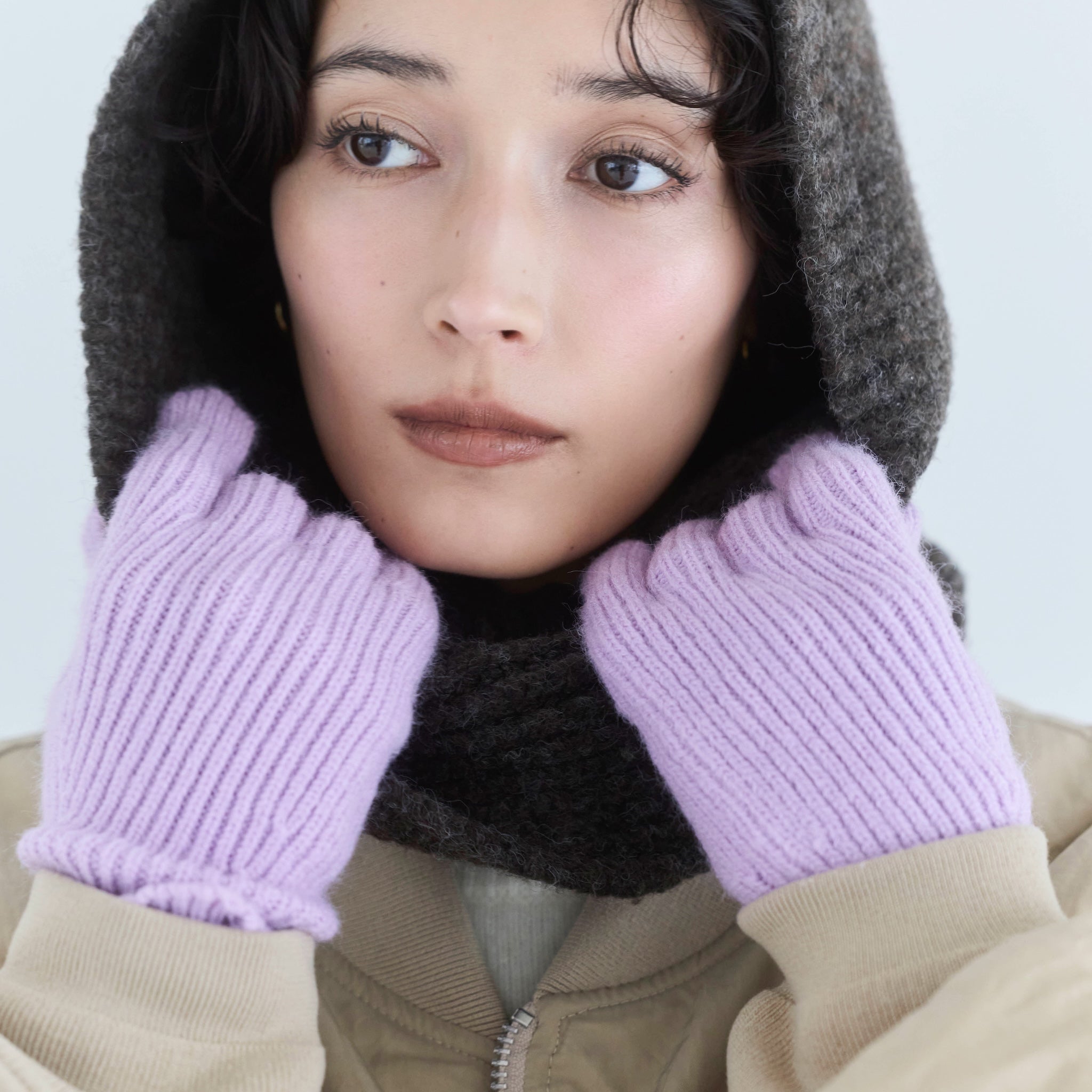 RIBニットグローブ