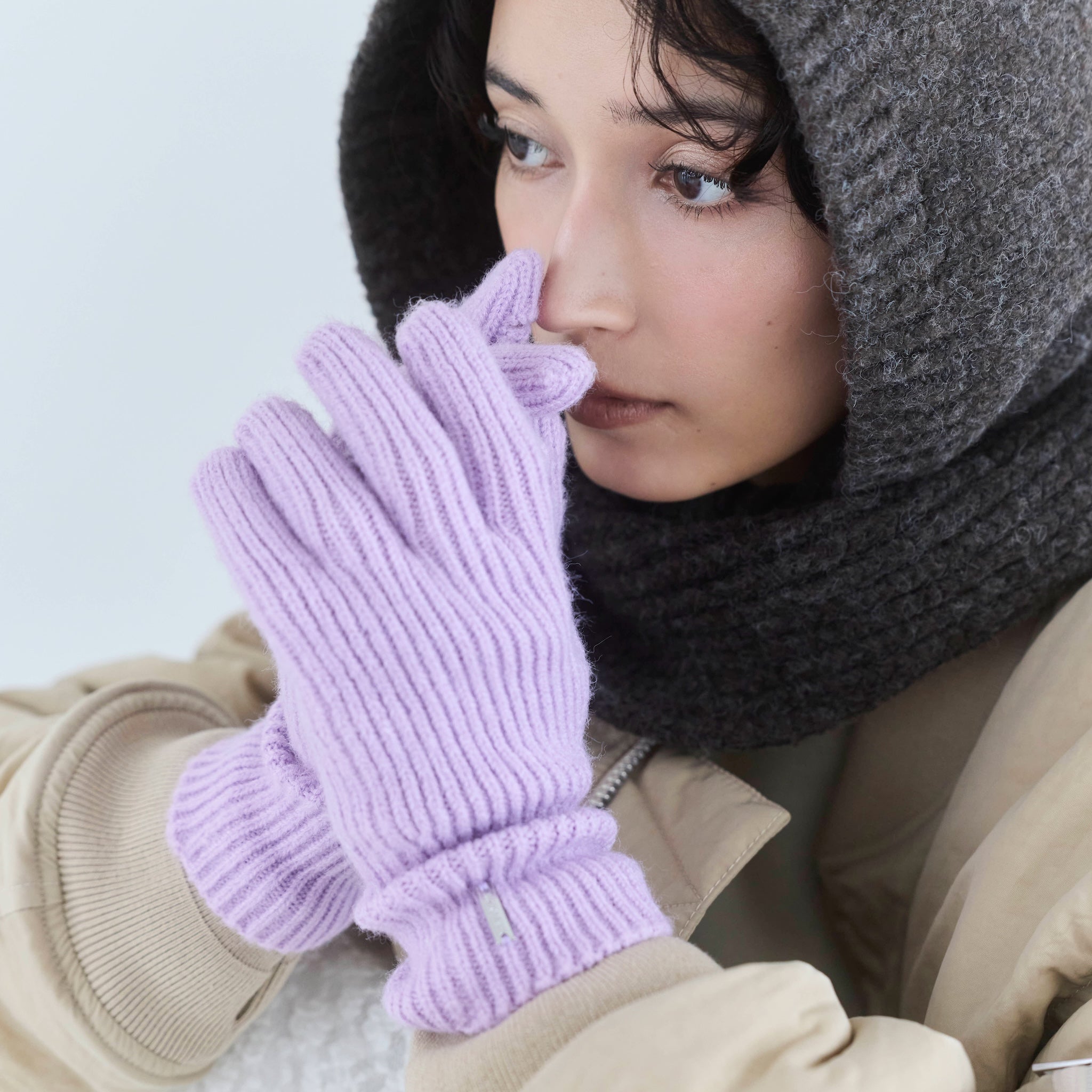 RIBニットグローブ