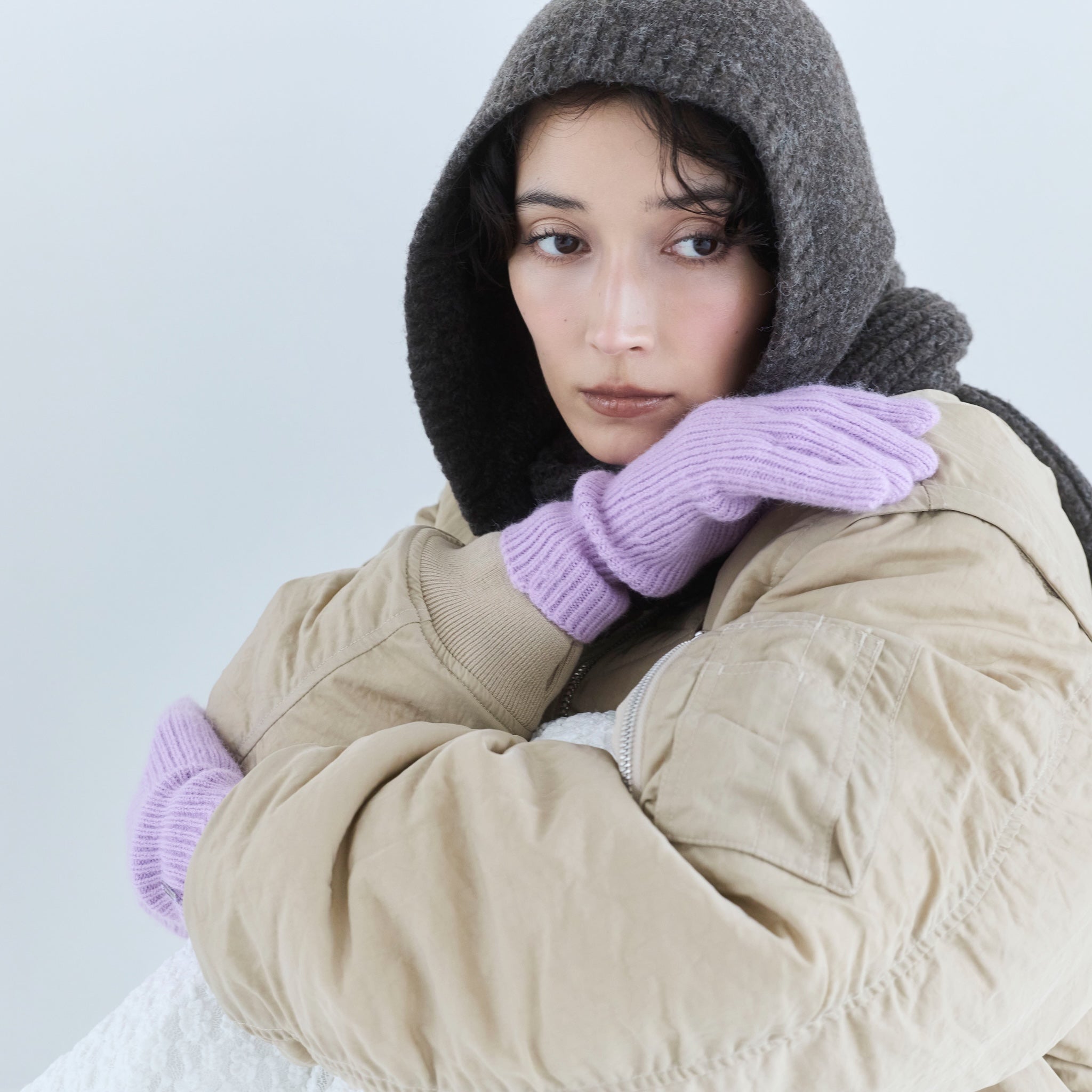 RIBニットグローブ