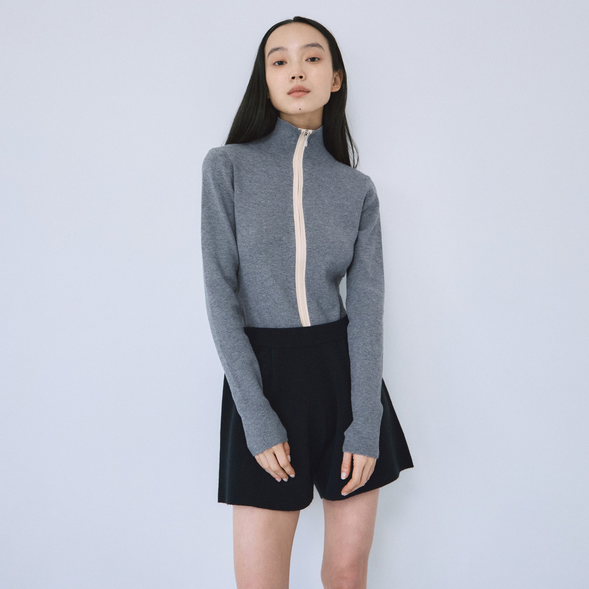 Back Hole Two-Color Body Suit