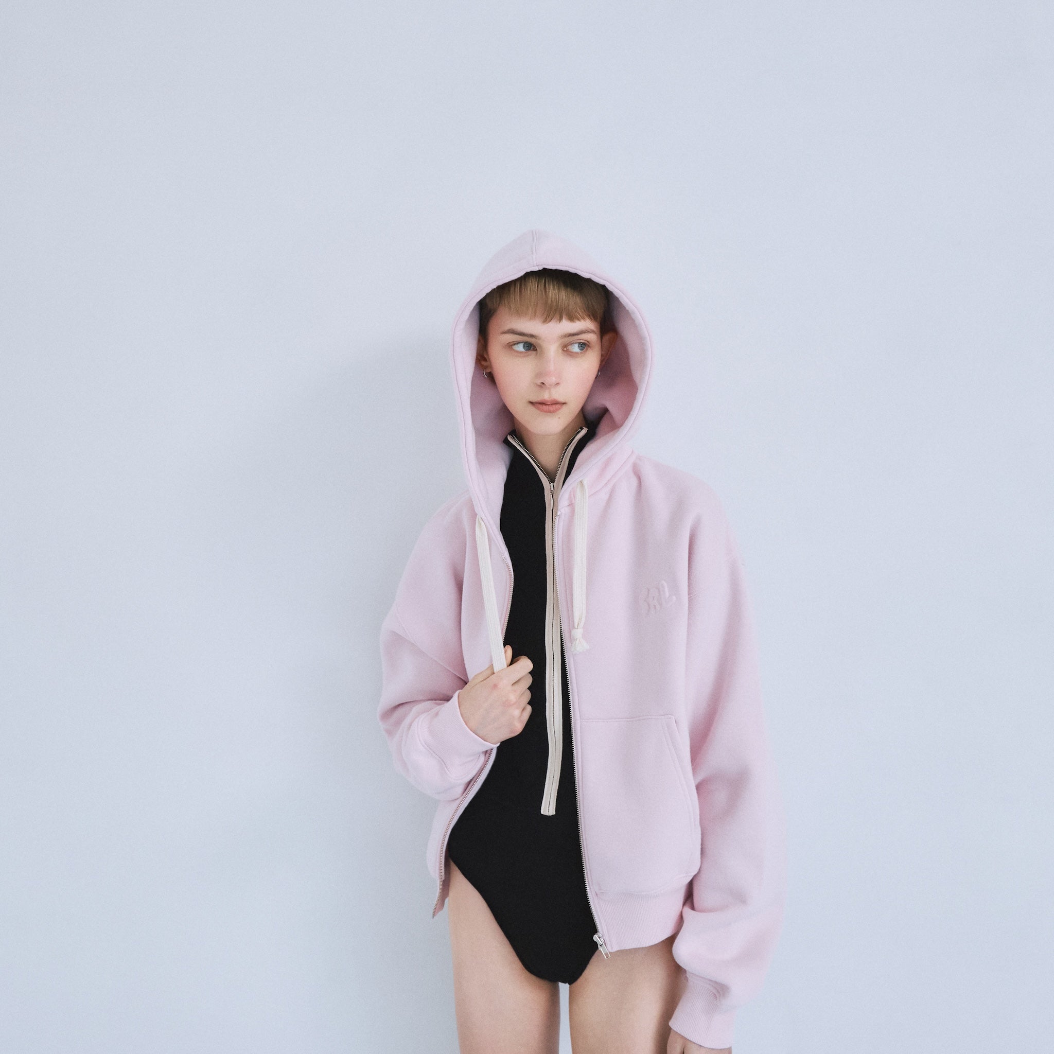 Back Hole Two-Color Body Suit