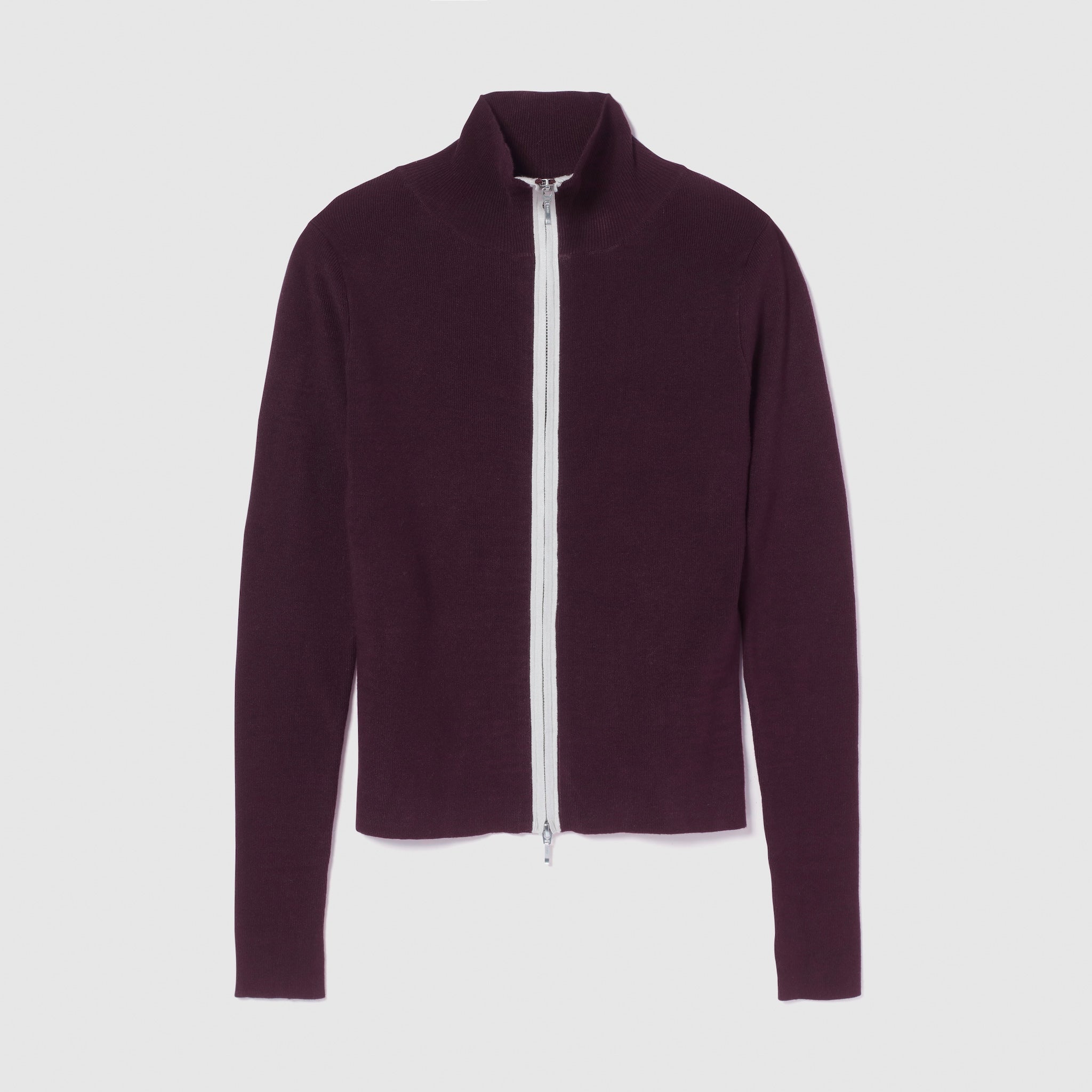 Double Zip Bicolor Top