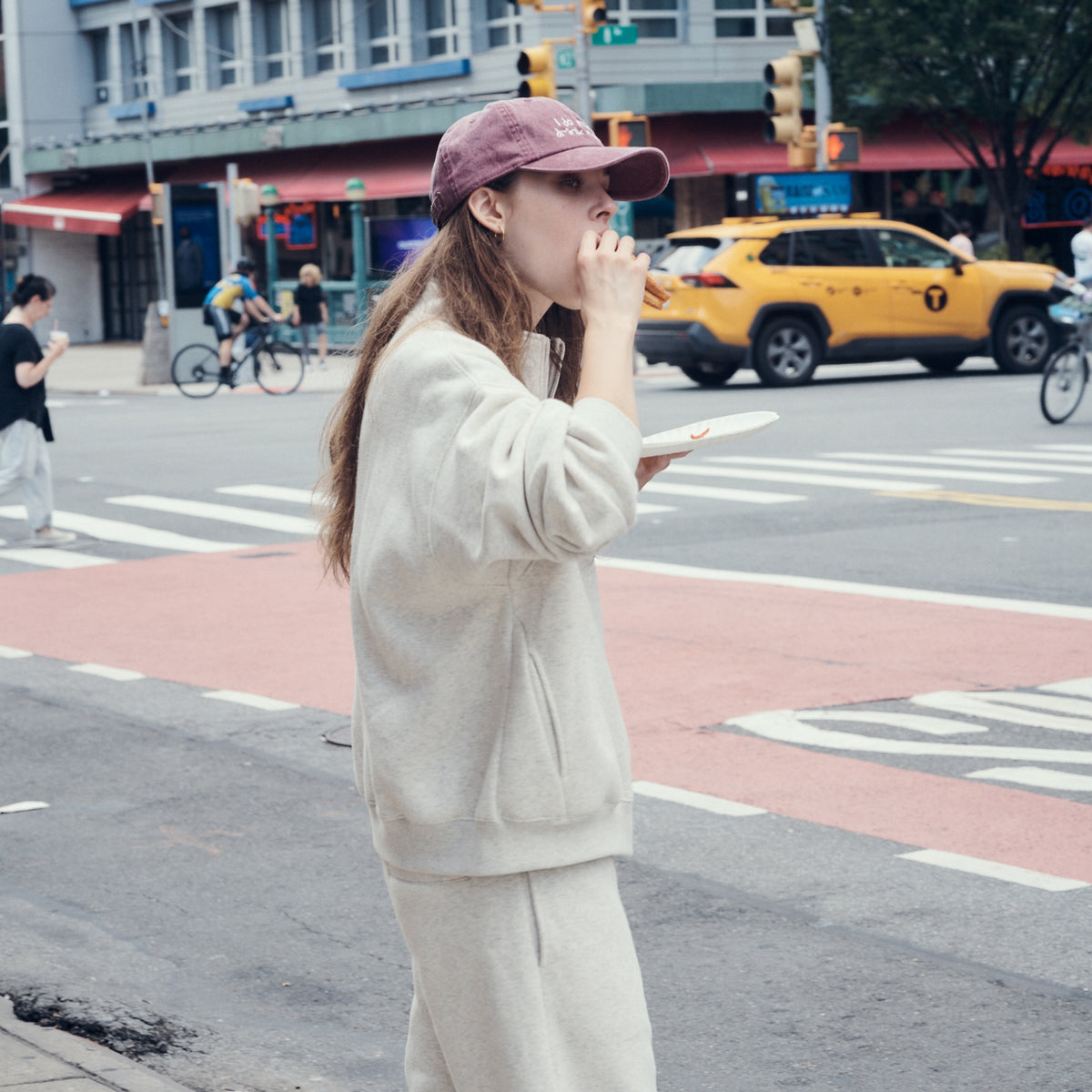 Volume Sweat Stand Collar Pullover