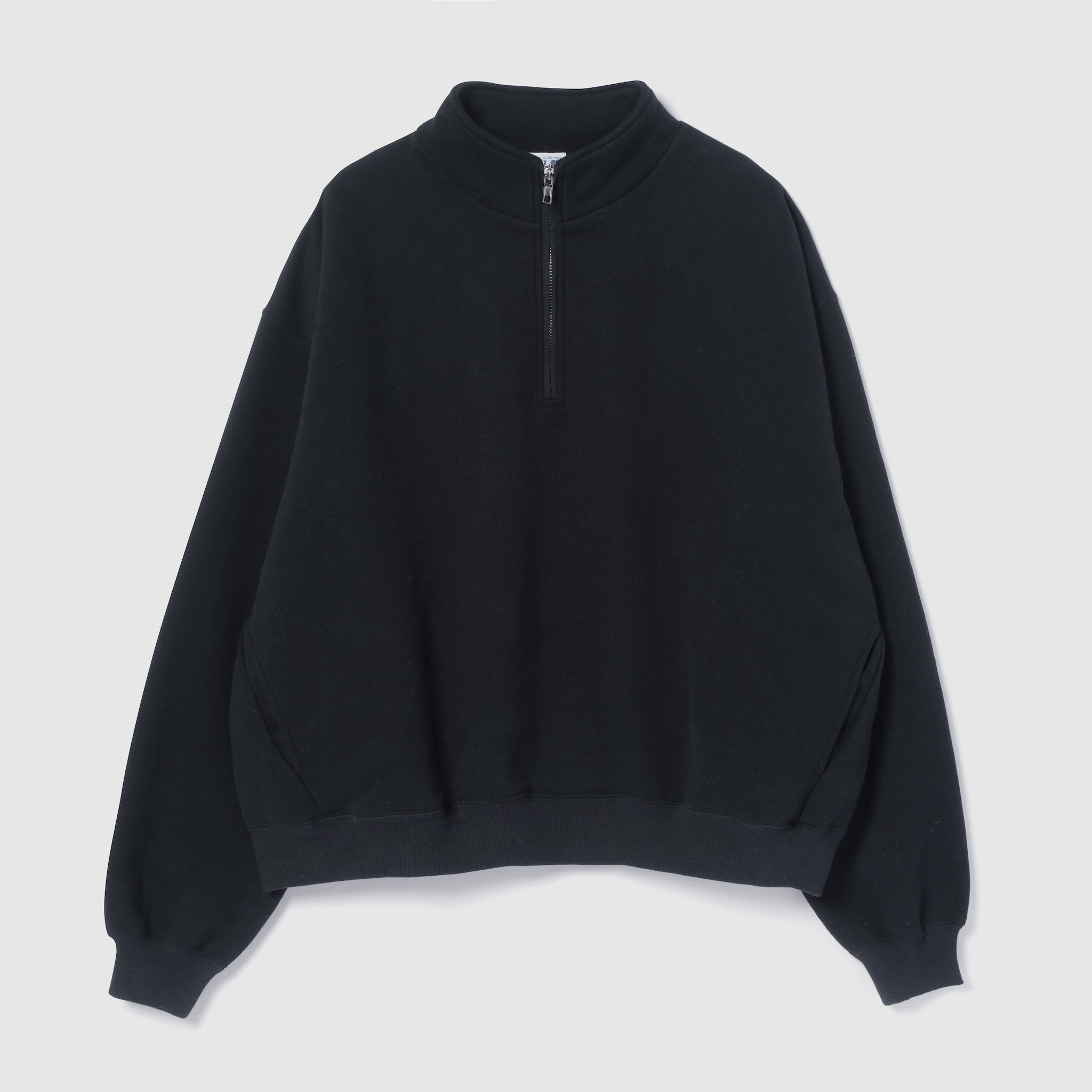 Volume Sweat Stand Collar Pullover