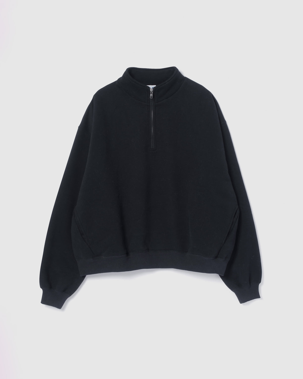 Volume Sweat Stand Collar Pullover