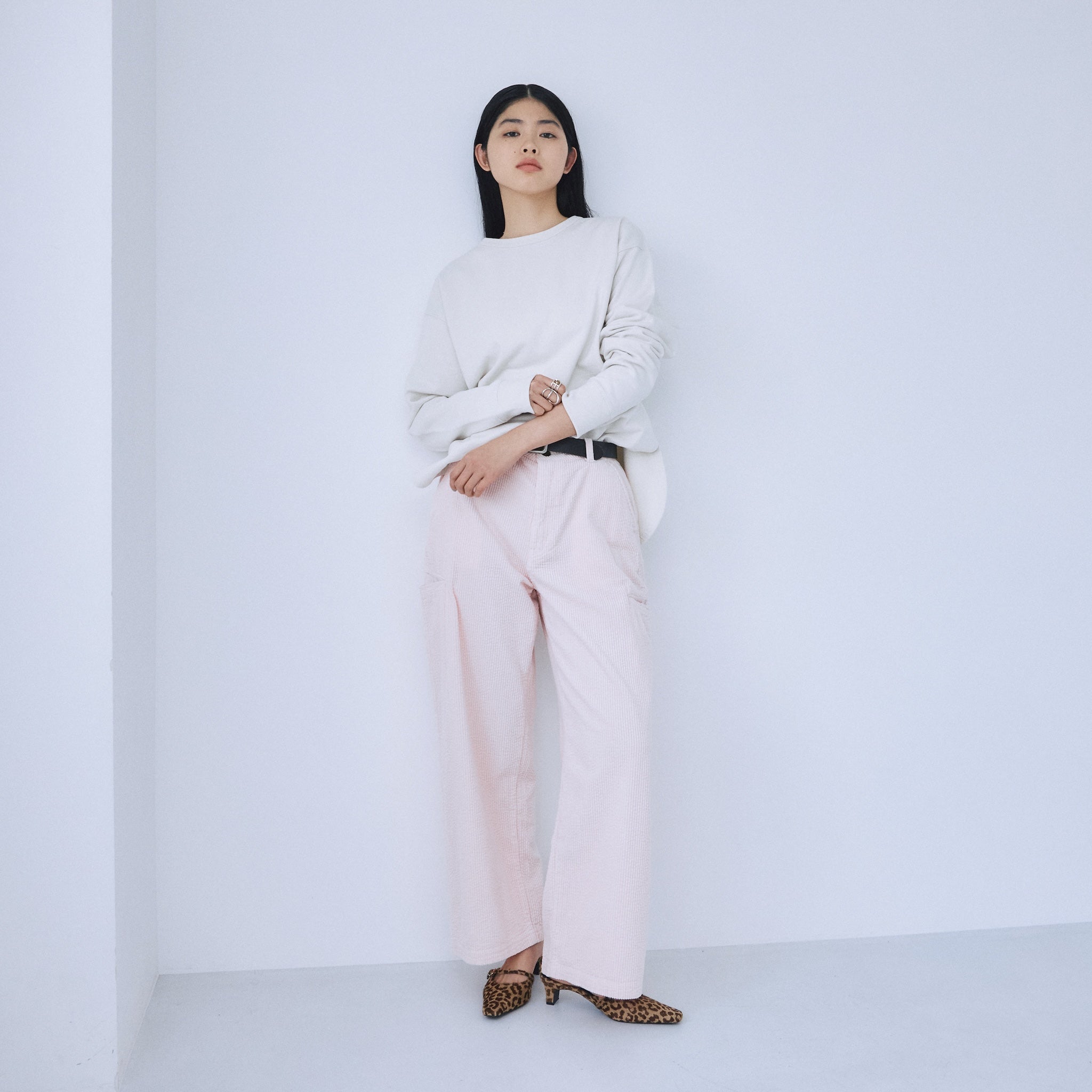 Heavy OZ Sweat round hem pullover