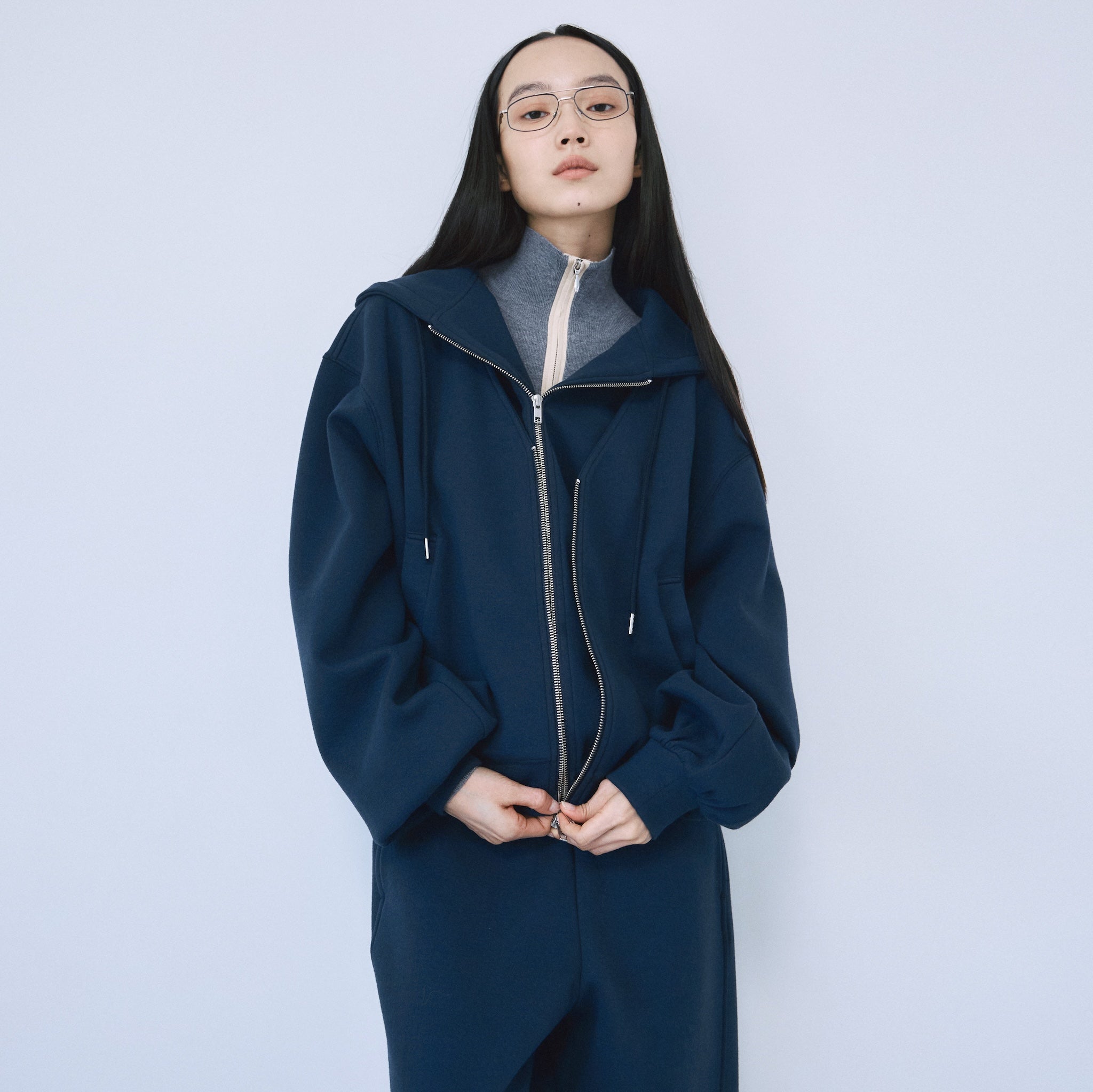 Soft Ponte Layered Parka