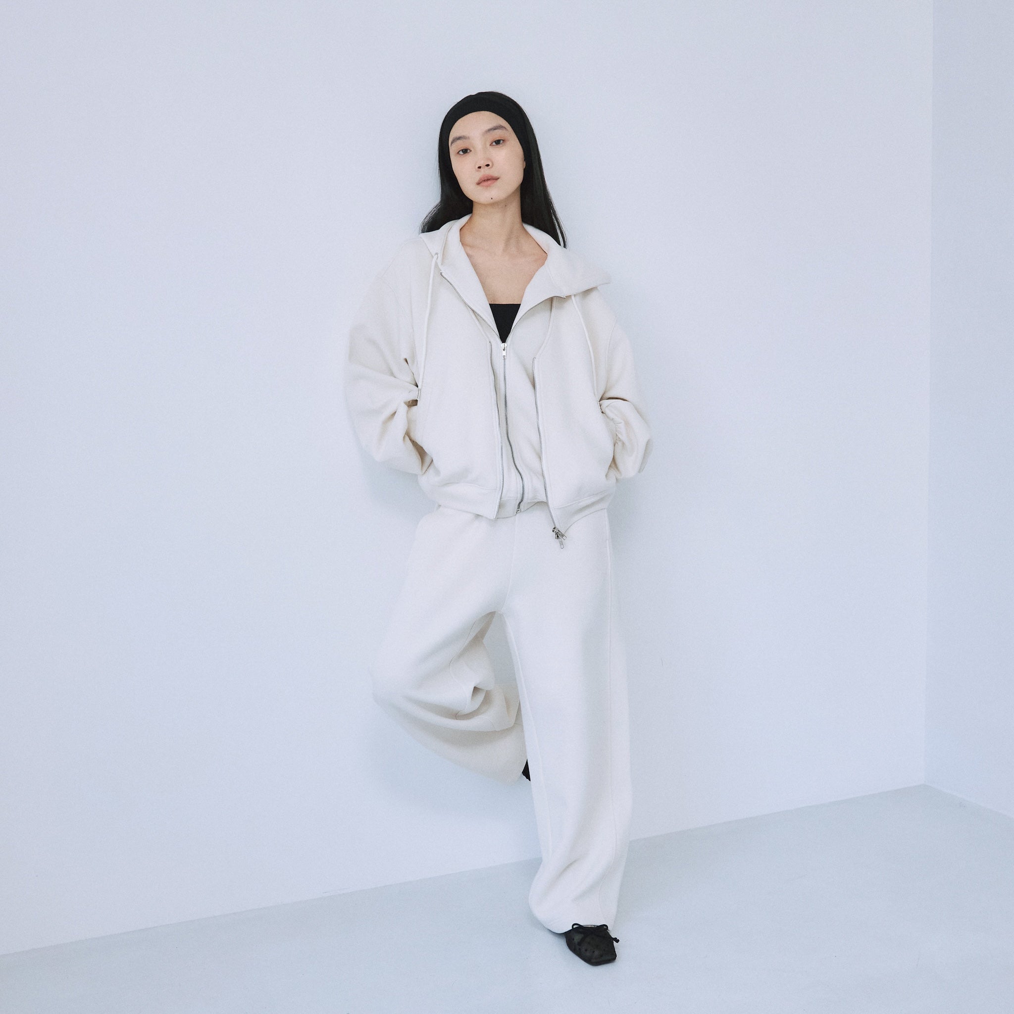 Soft Ponte Layered Parka