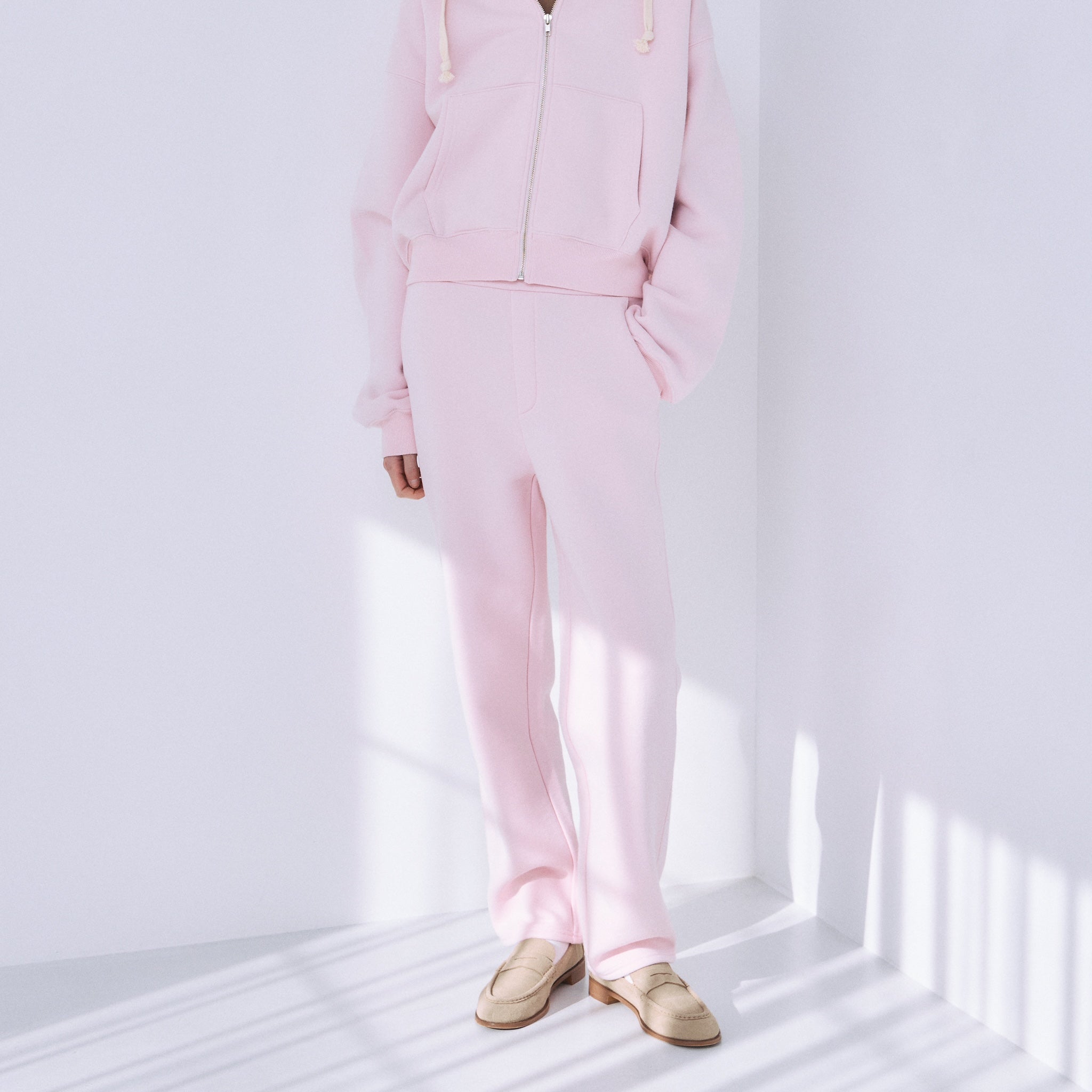 Volume Sweat ストレートパンツ