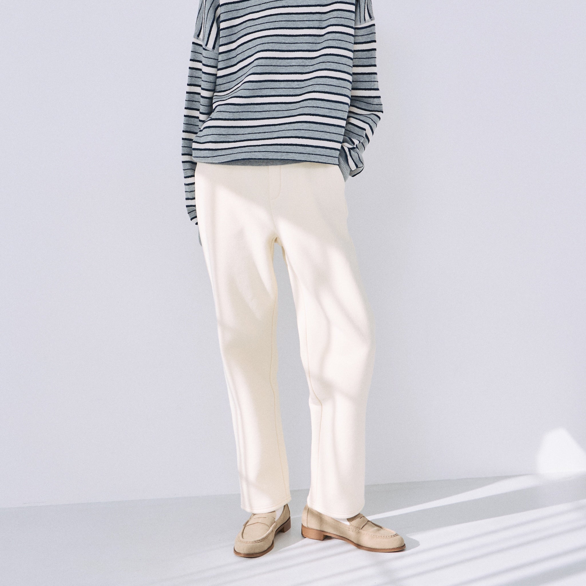 Volume Sweat ストレートパンツ