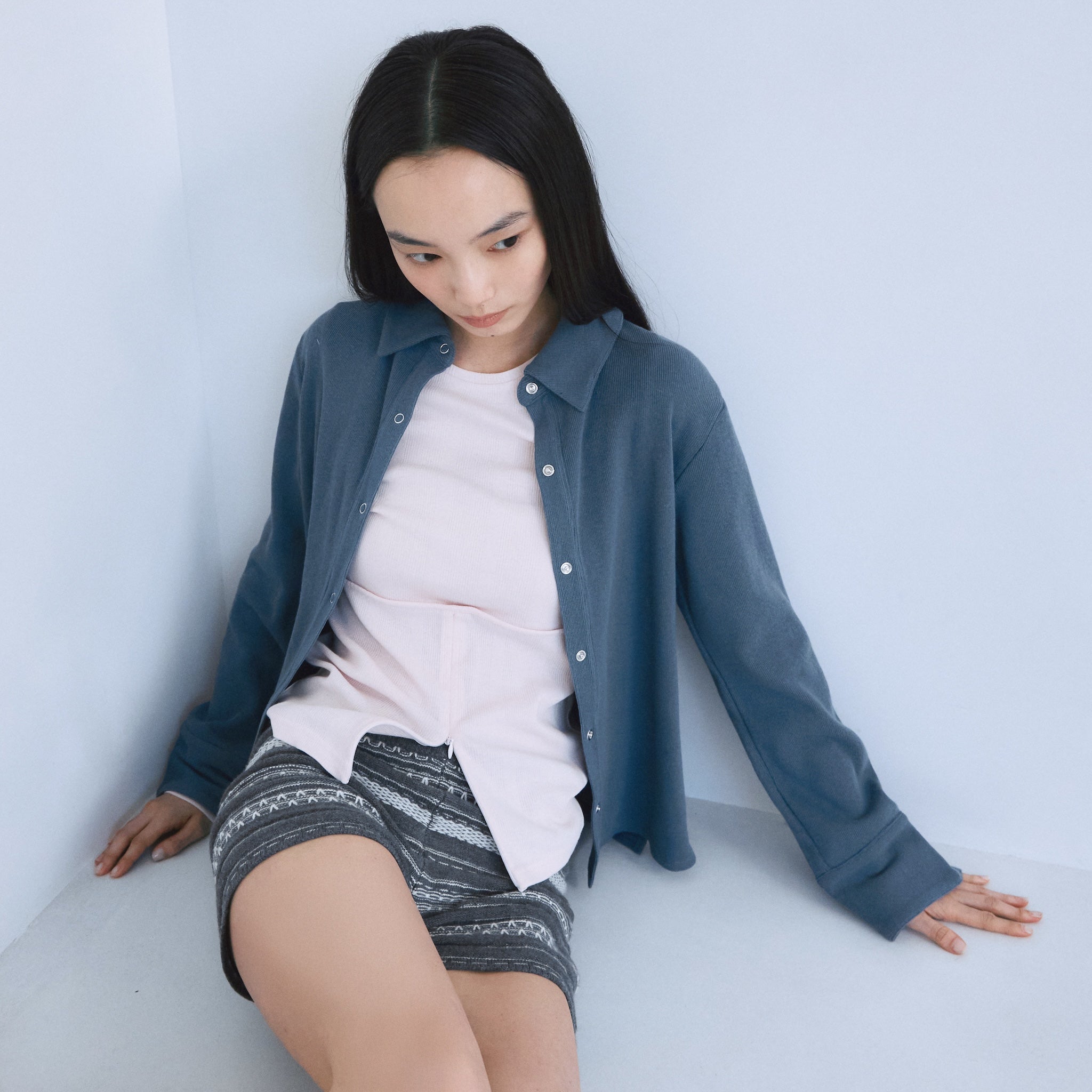 C/L Fluffy Basicシャツ