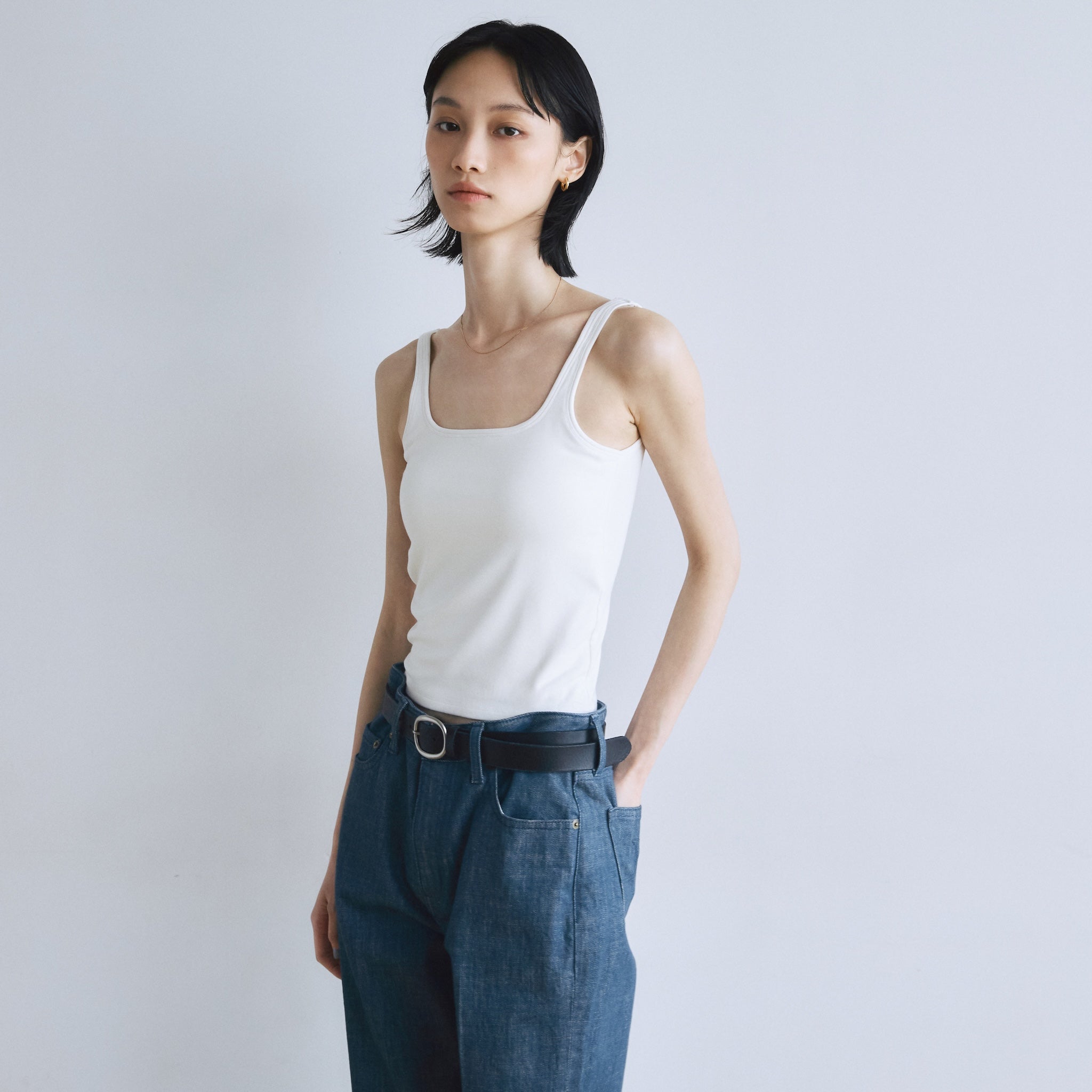 Fit Pad Marshmallow BRA Tank