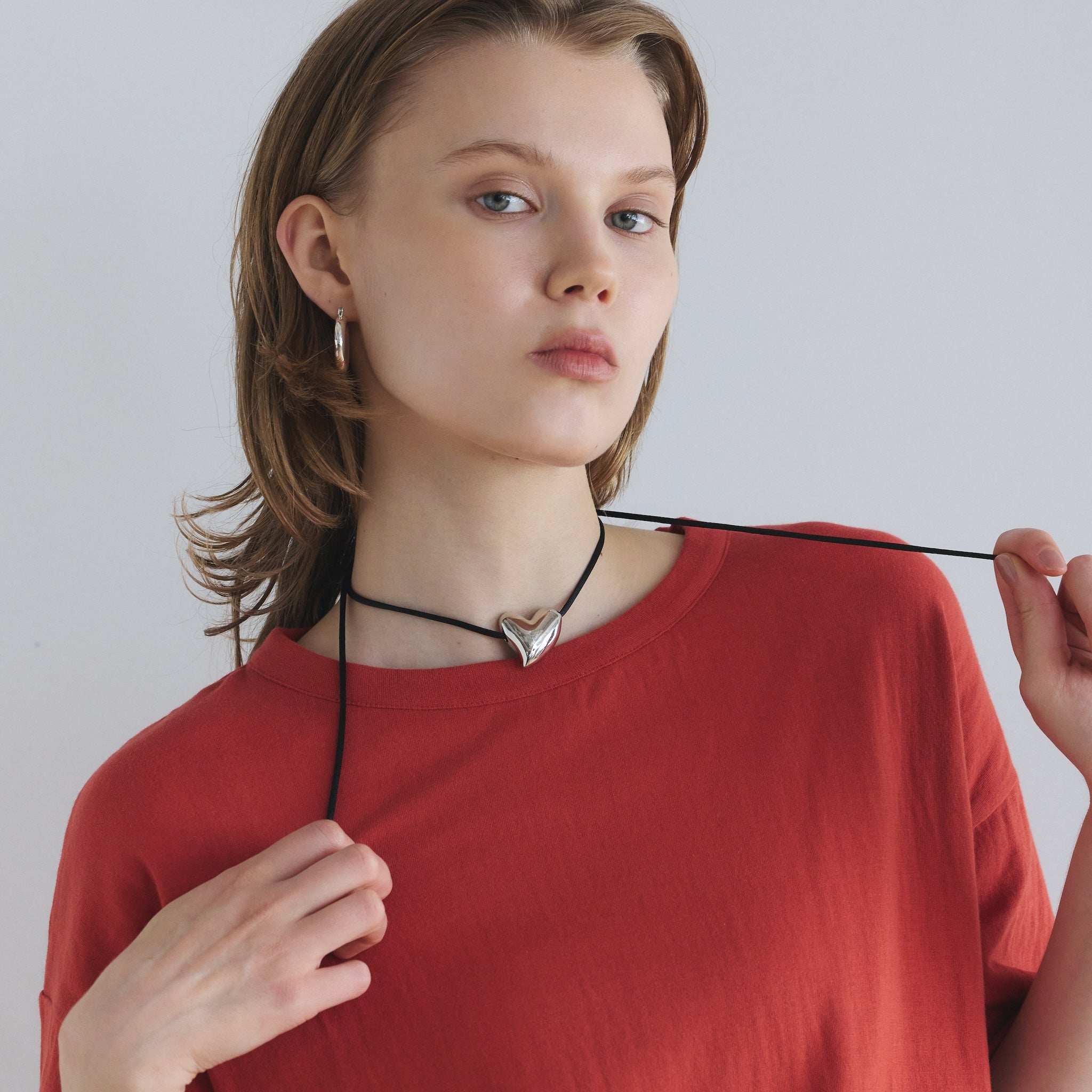 Puffy Heart Choker