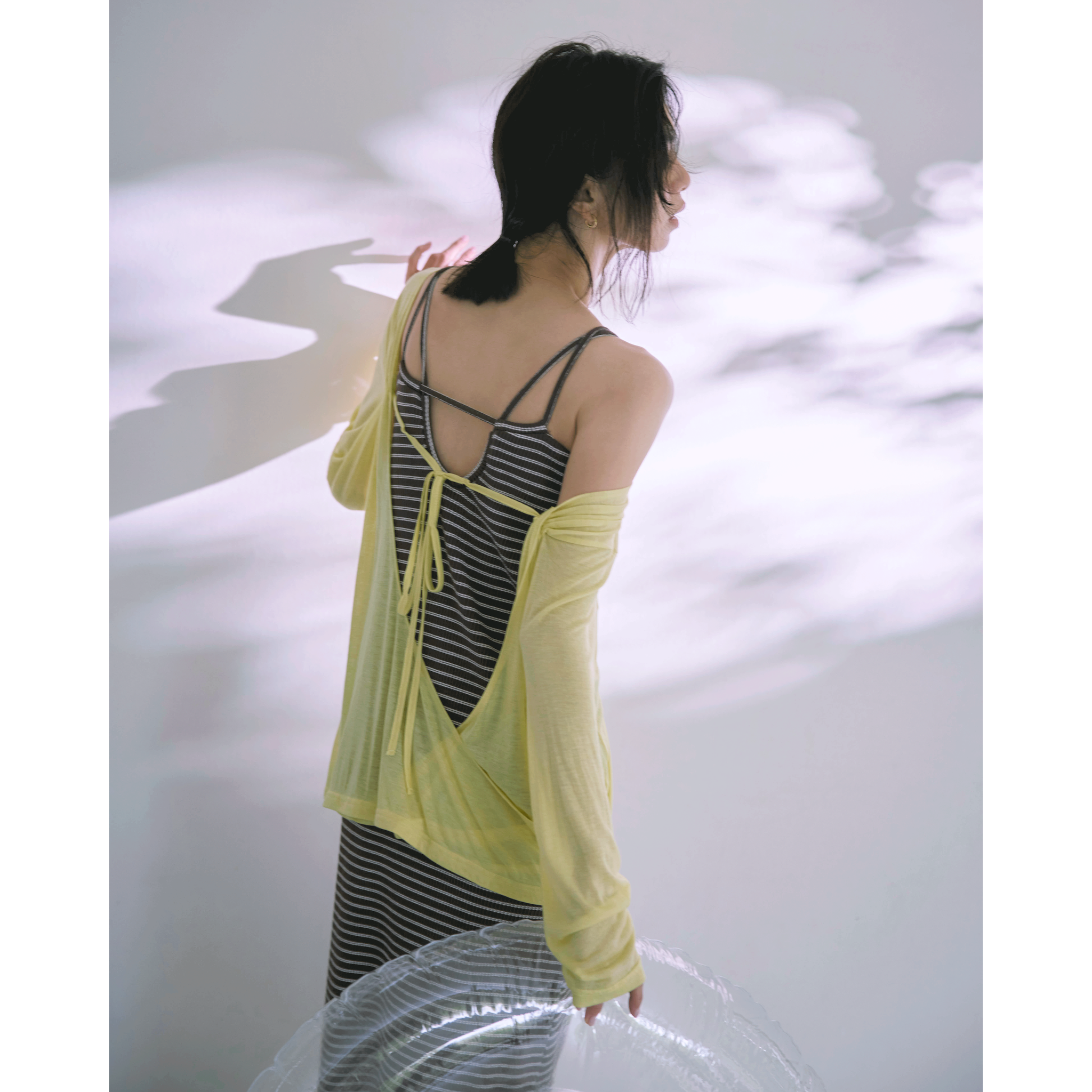 エアリーtouch Backカシュクールトップス