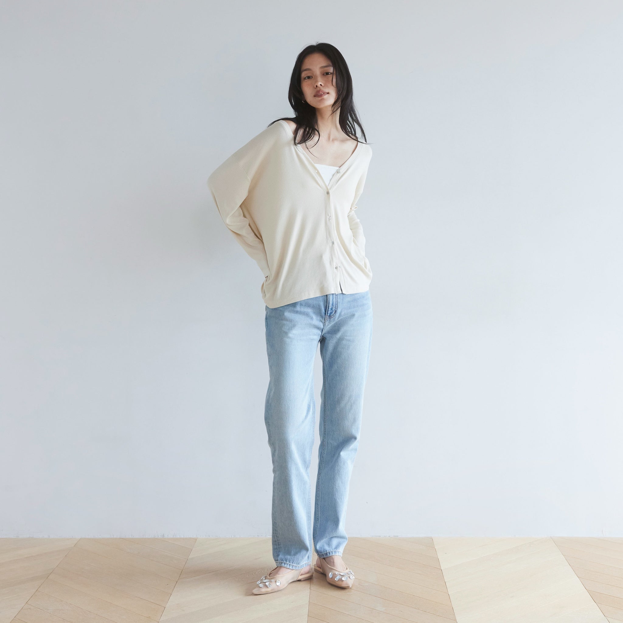 ハイウエストSlimストレート SRN02