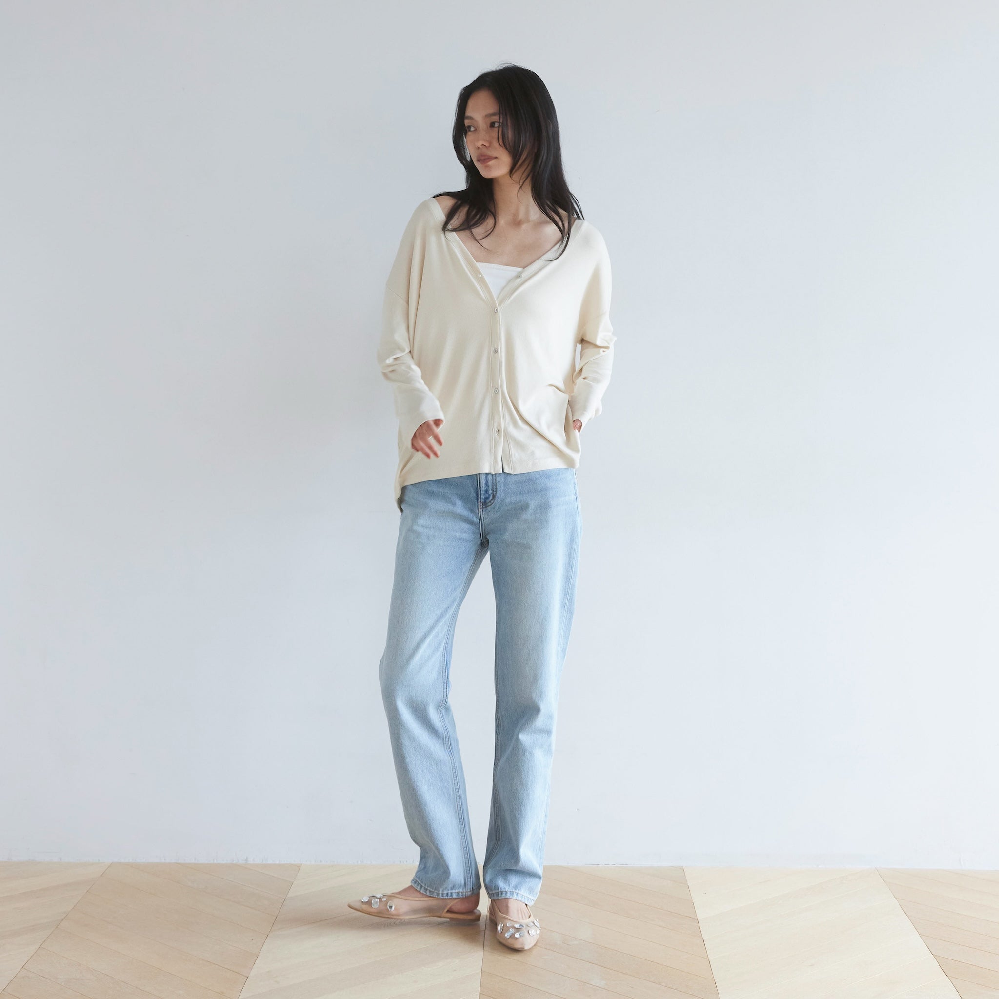 ハイウエストSlimストレート SRN02