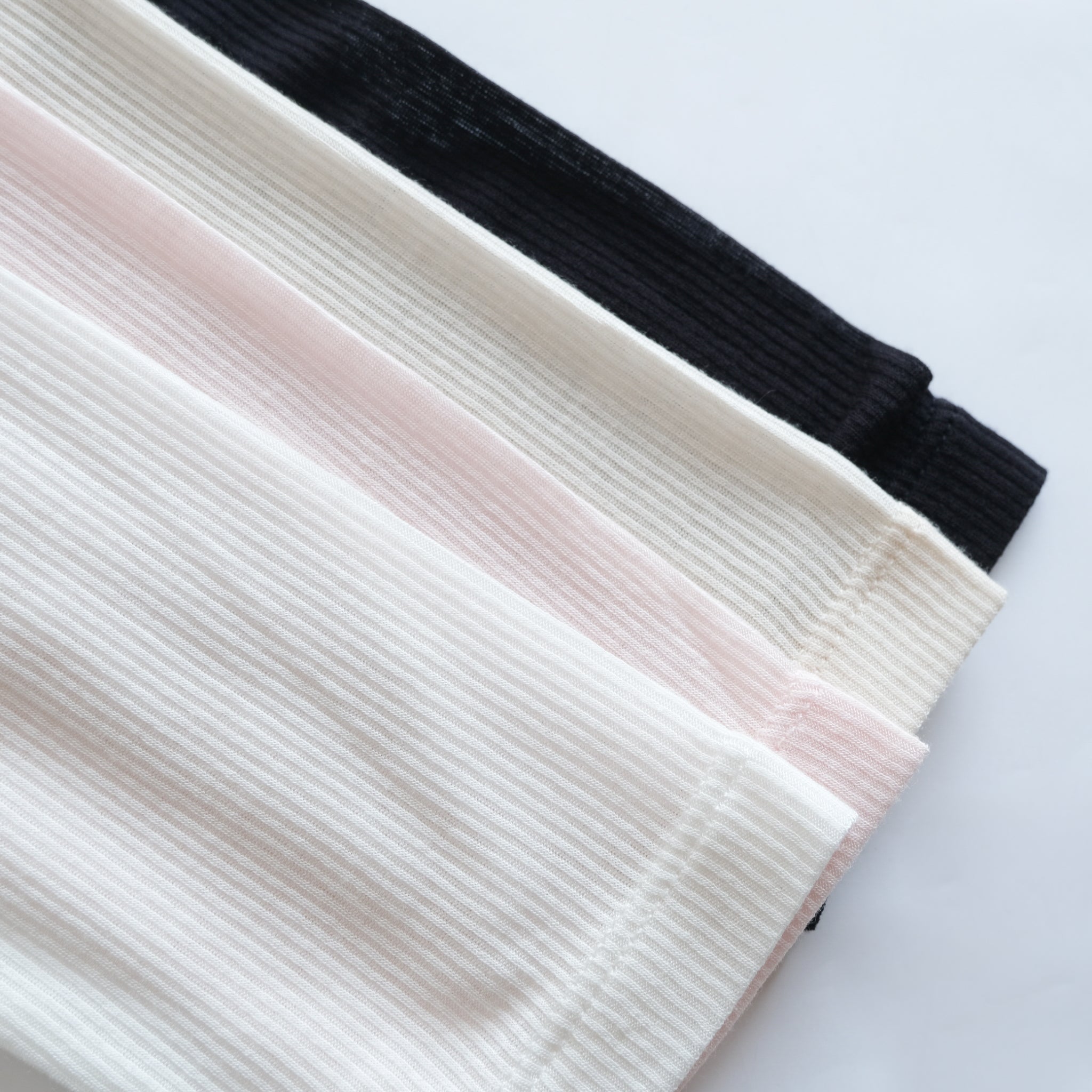 Sheer RIB 2wayカーディガン