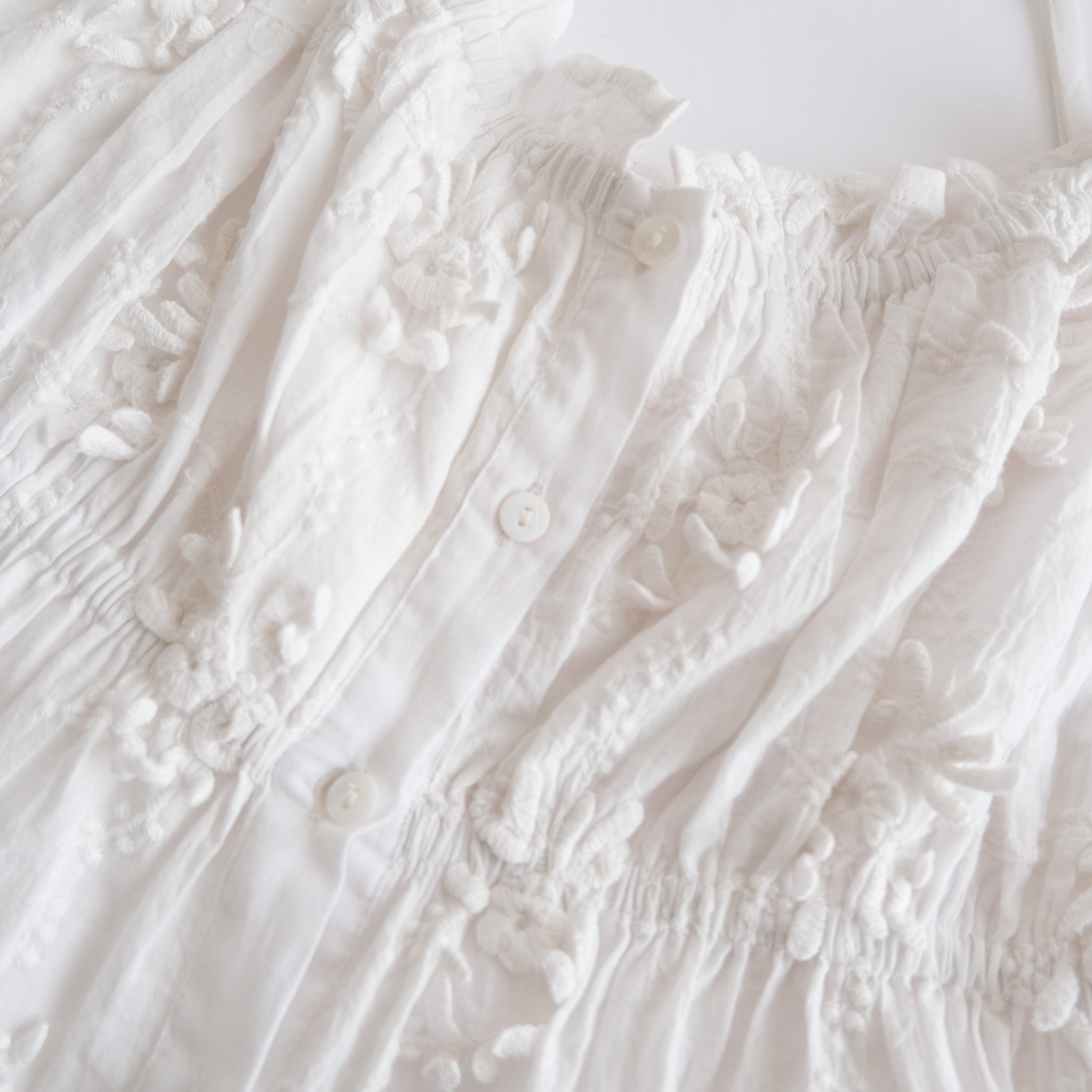 3D Embroideryチュニックキャミ