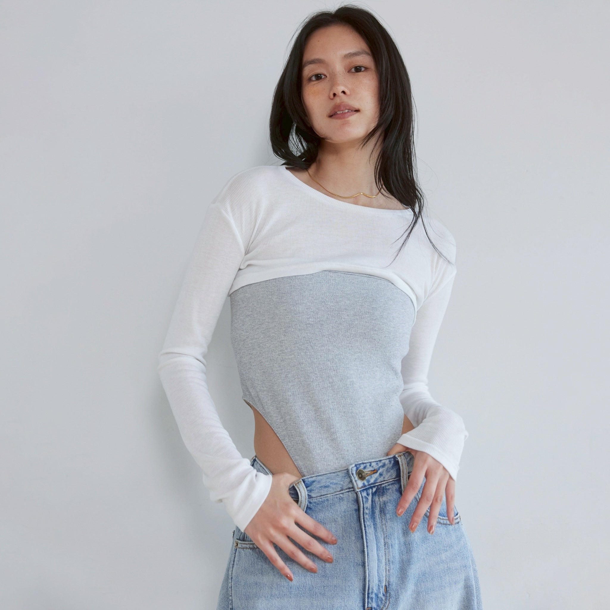 Half Milano Cut Body Suit