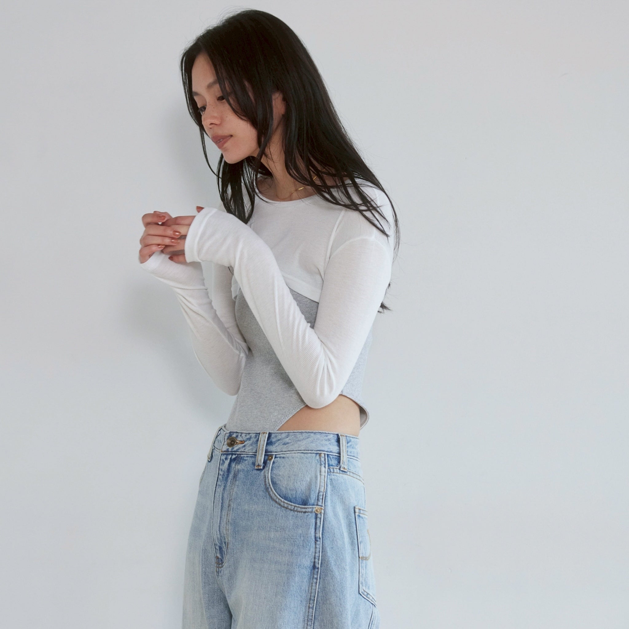 Half Milano Cut Body Suit