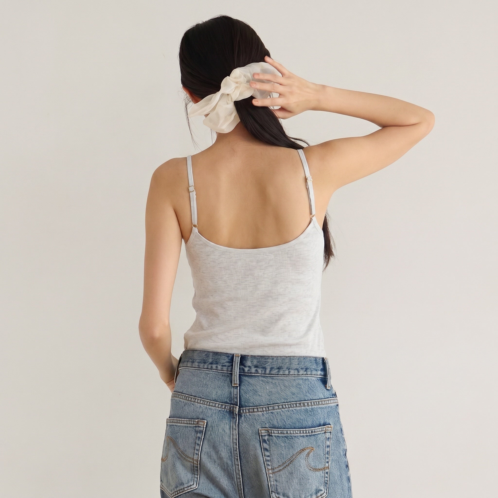 Fit Pad Back Open Cami
