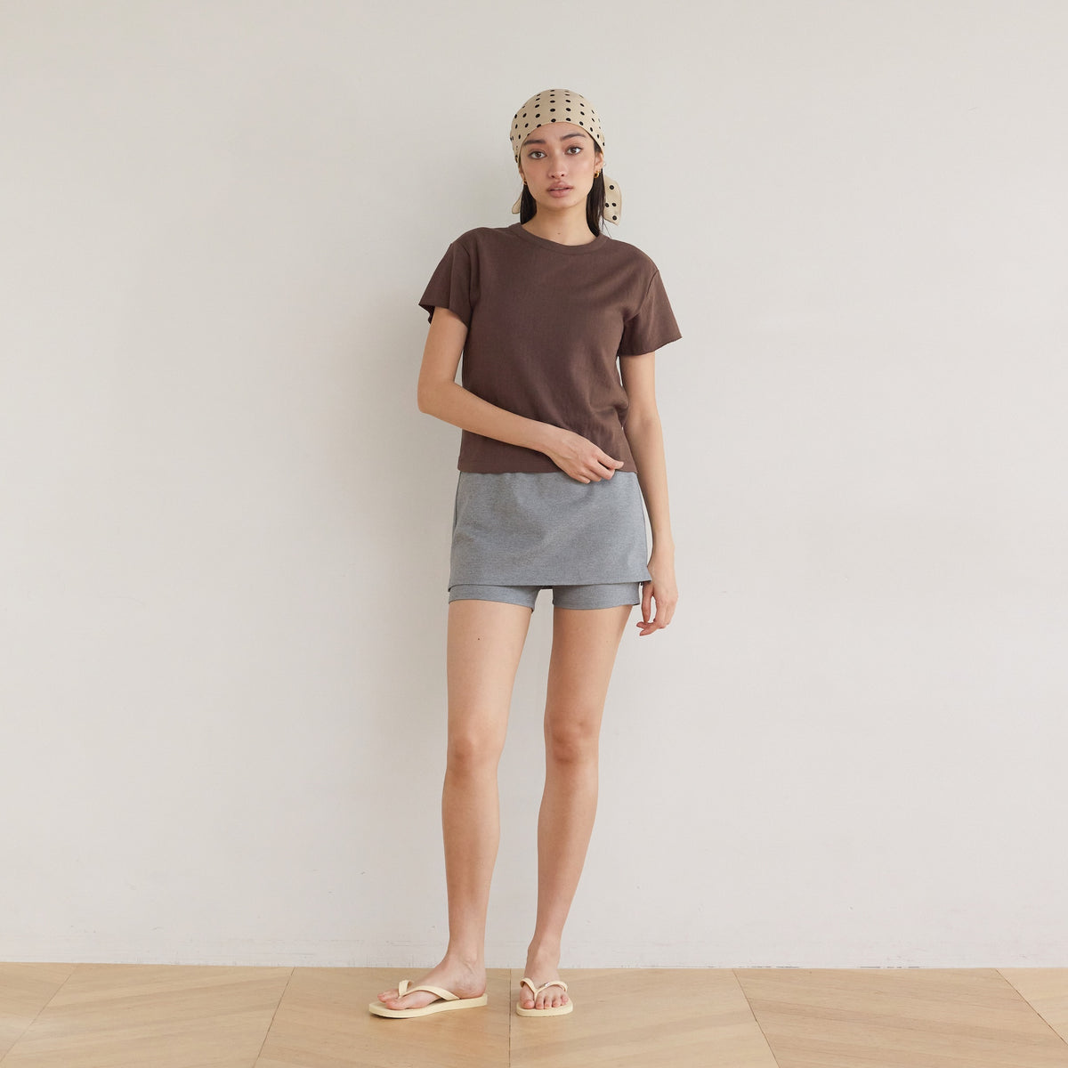 C/2FACE Circle Neck T-shirt