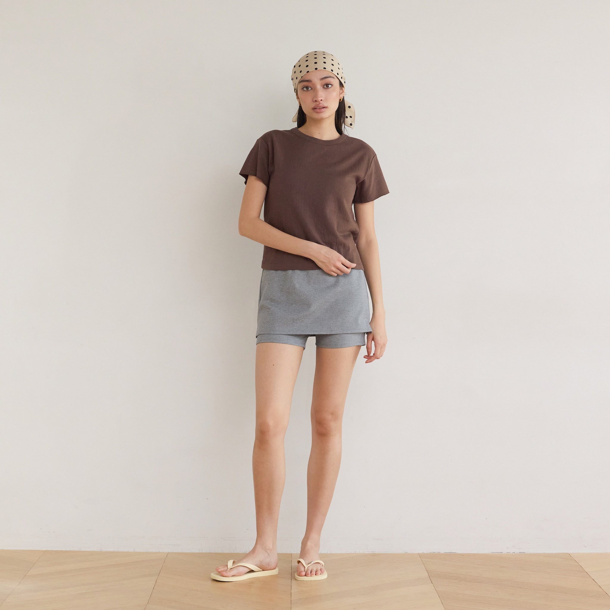 C/2FACE Circle Neck T-shirt