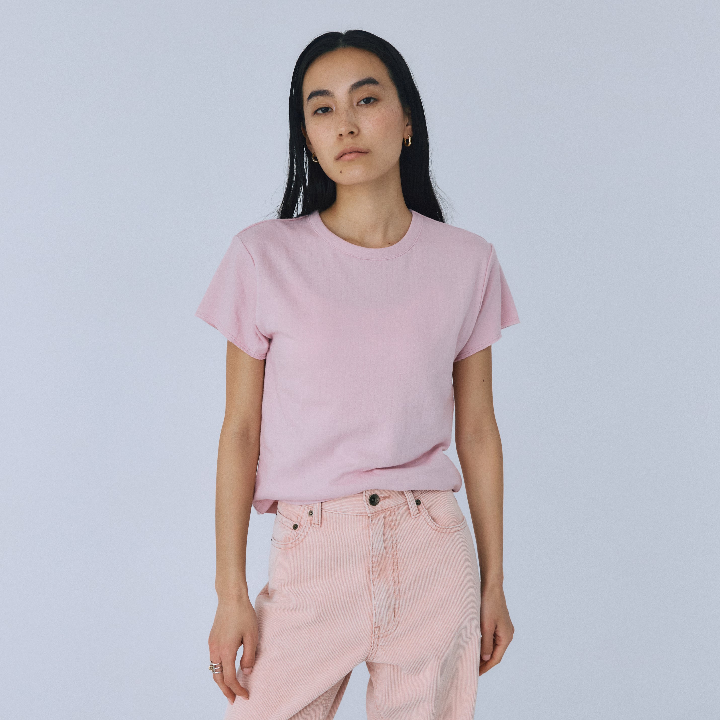 C/2FACE サークルネックTシャツ