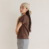 C/2FACE Circle Neck T-shirt