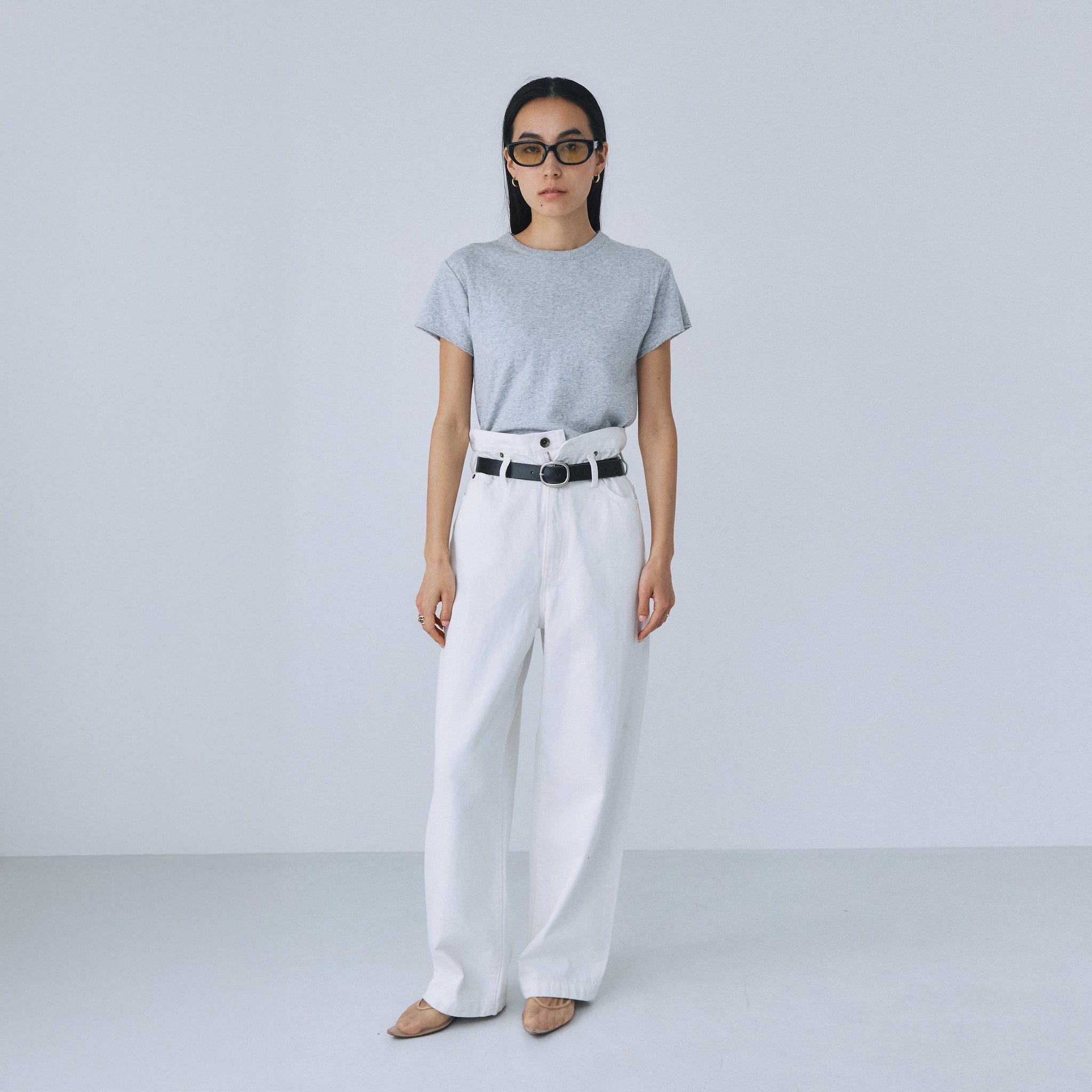 C/2FACE サークルネックTシャツ