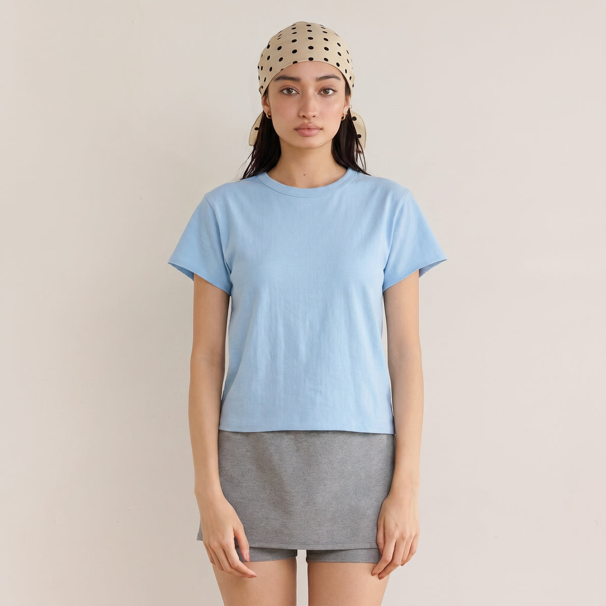 C/2FACE Circle Neck T-shirt