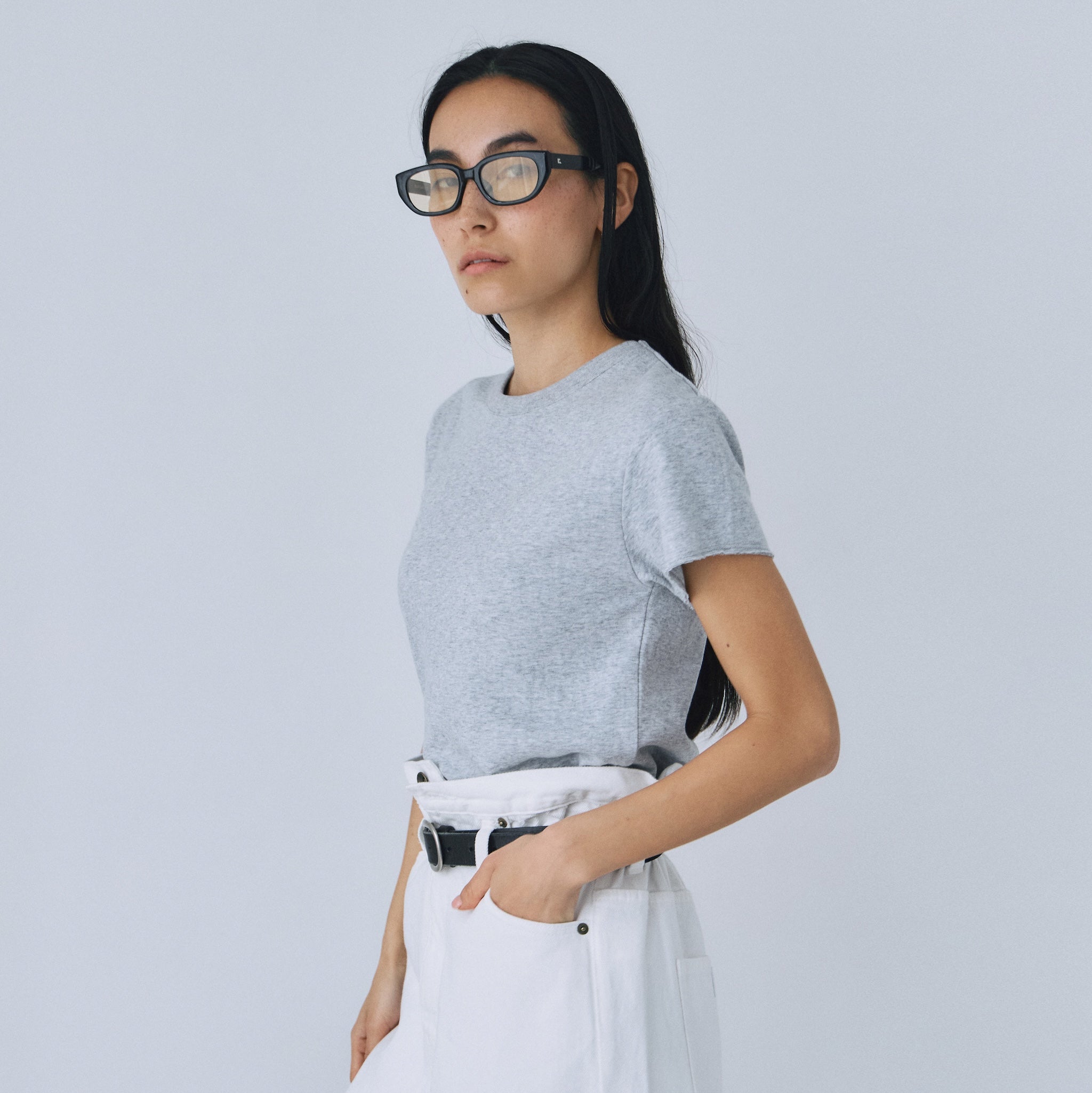 C/2FACE サークルネックTシャツ