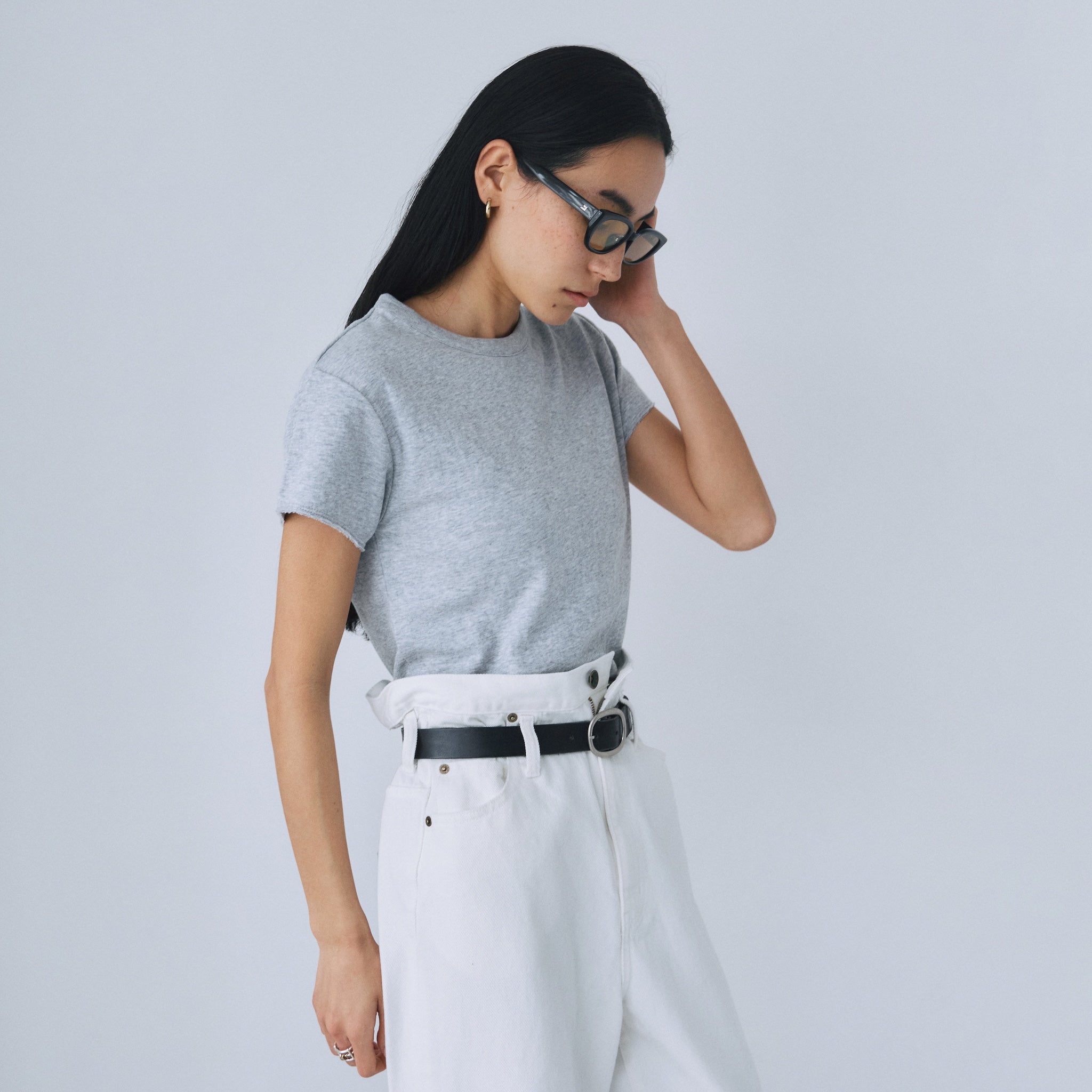 C/2FACE サークルネックTシャツ