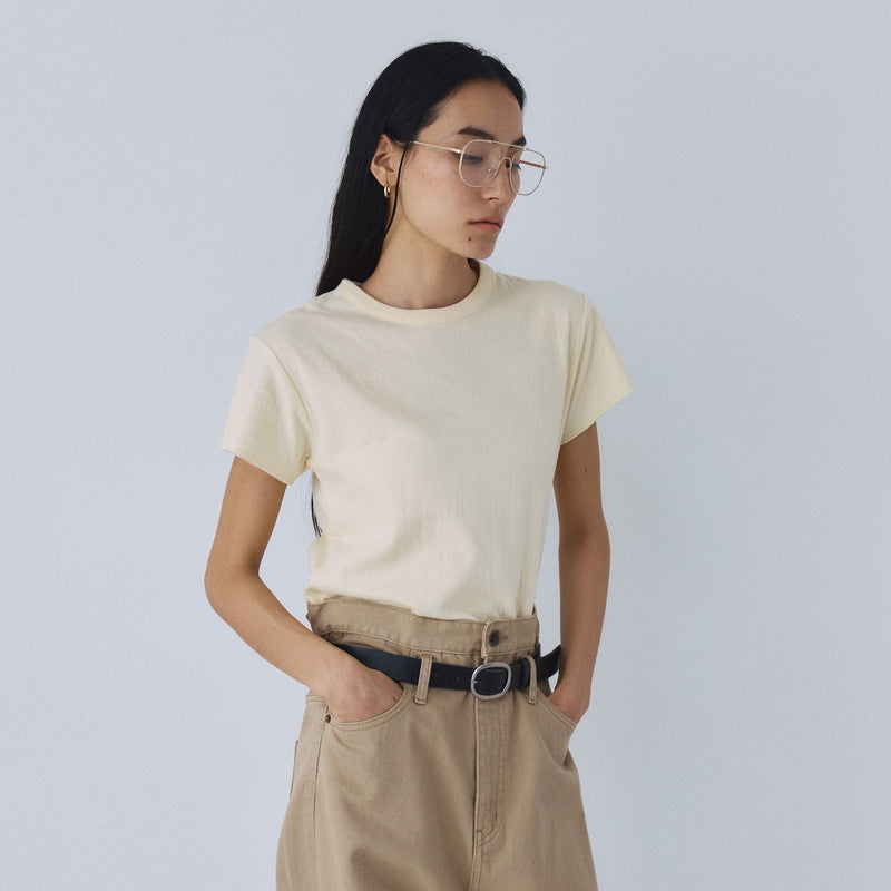 C/2FACE Circle Neck T-shirt