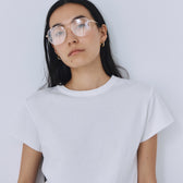 C/2FACE Circle Neck T-shirt