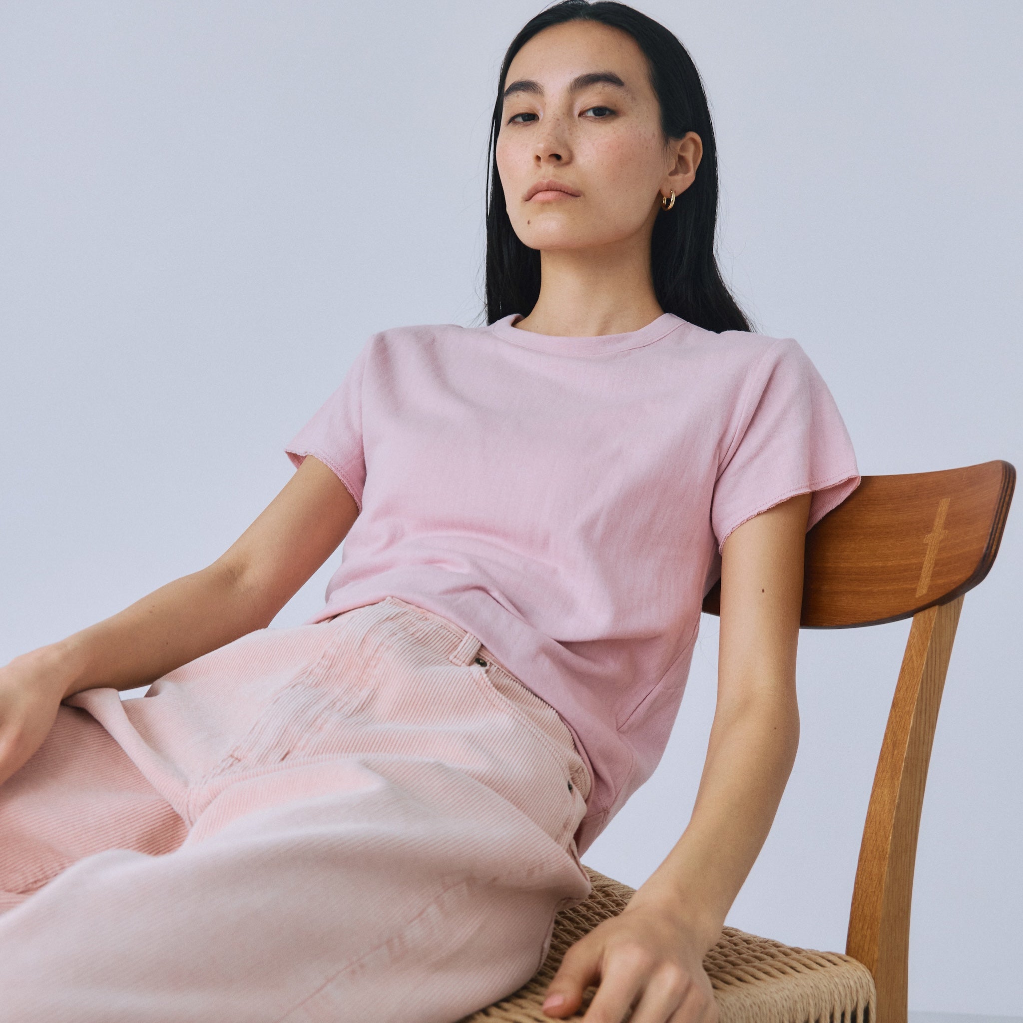 C/2FACE サークルネックTシャツ