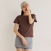 C/2FACE Circle Neck T-shirt