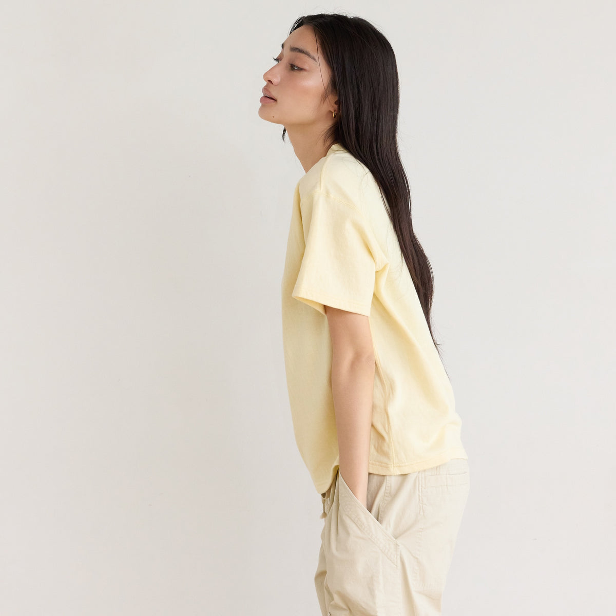 C/2FACE Crew neck MEDIUM T-shirt