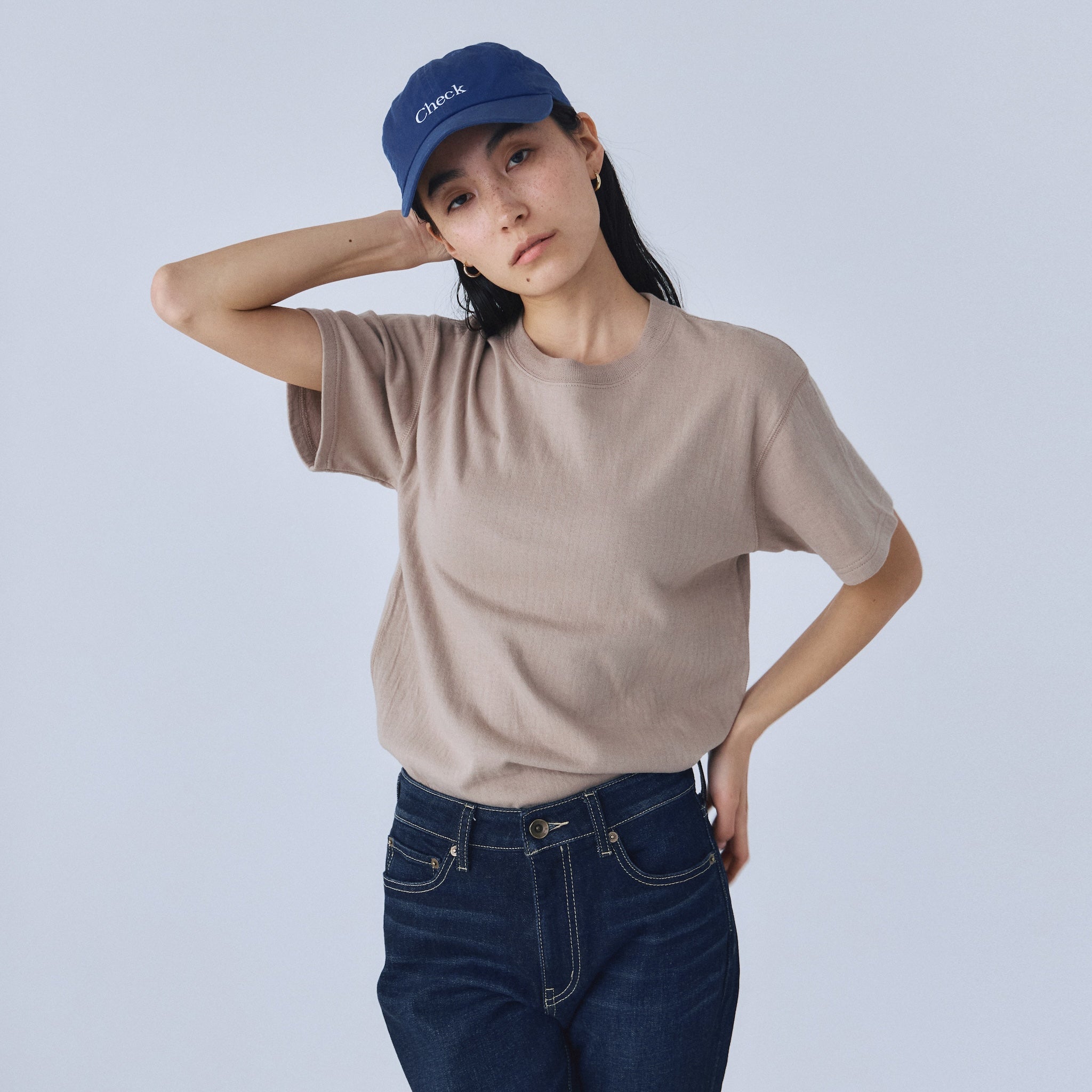 土日限定値下げ！シールームリン    2FACE LOOSE-T ヘザーベージュ SeaRoomlynn - 様専用 シールームリン C/2FACE LOOSE Tシャツの通販 by