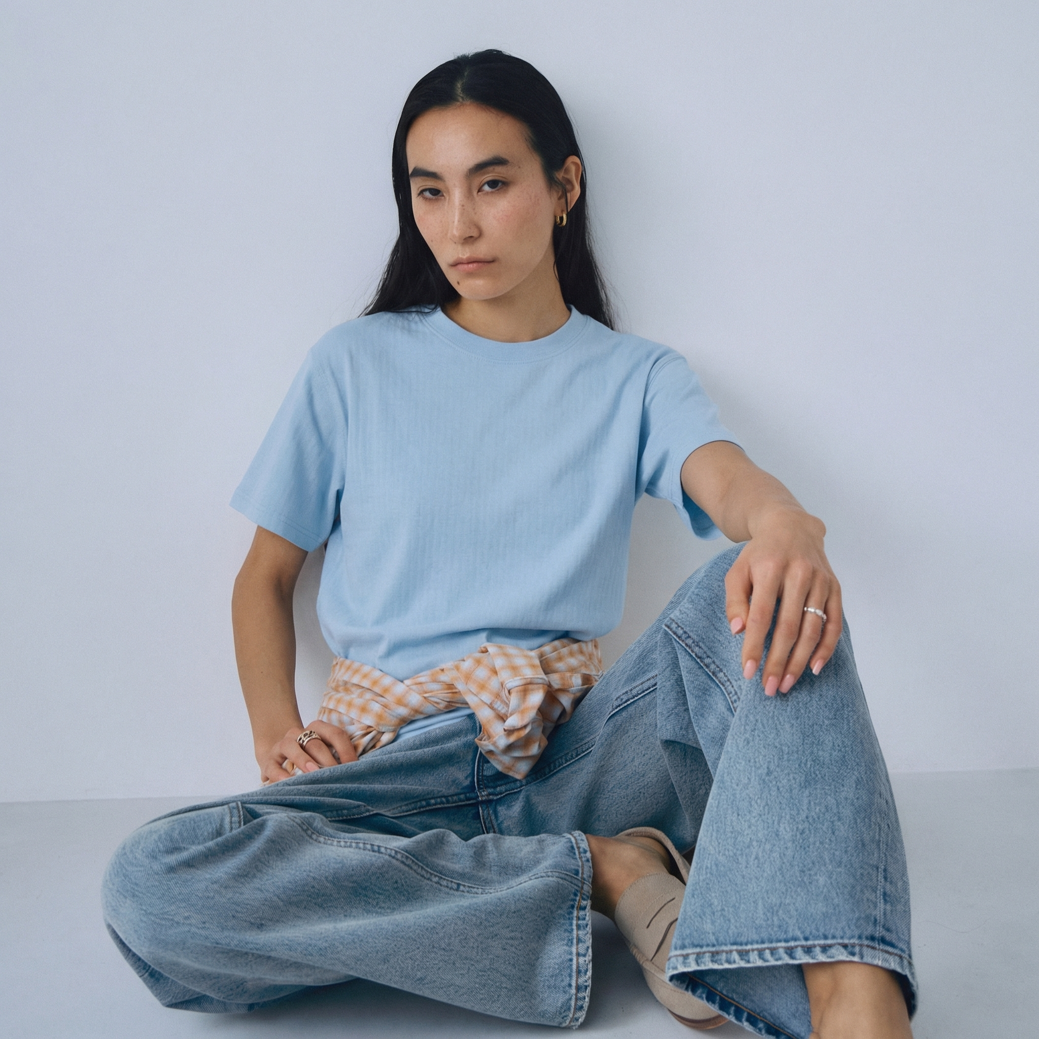 C/2FACE クルーネックMEDIUM Tシャツ