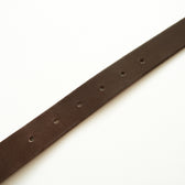 SQUARE BUCKLE LEATHER BELT