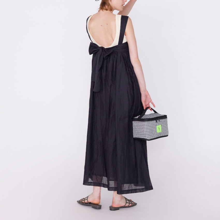 Brushed Dyed Back Ribbon Dress