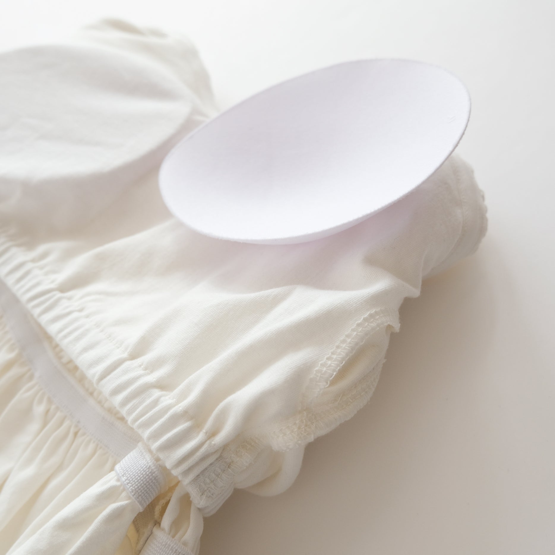 searoomlynn ウエストShapeパッドinベアトップス ホワイト