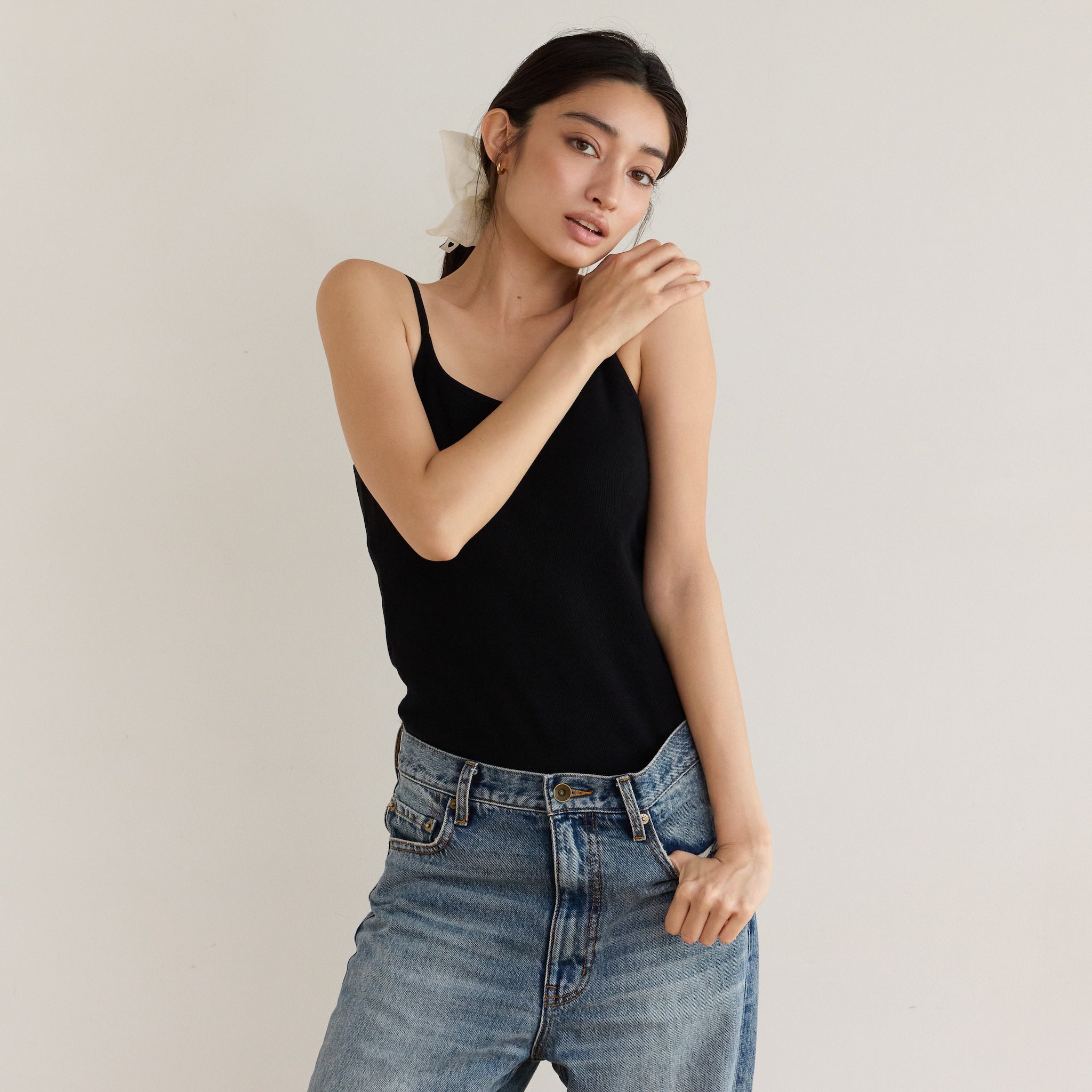 Fit Pad Back Open Cami