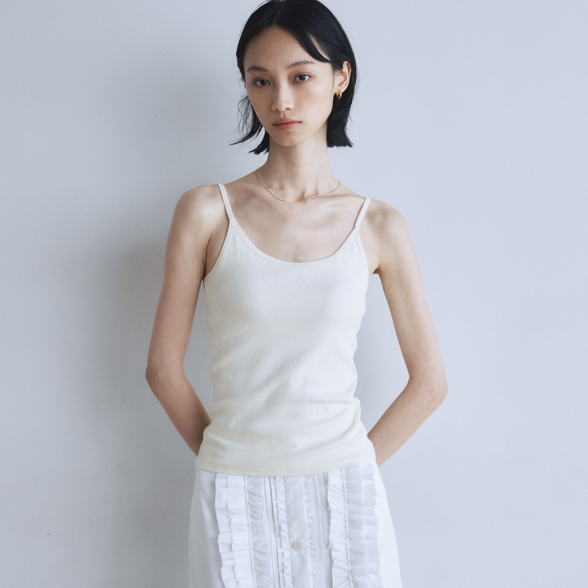 FitパッドBack openキャミ