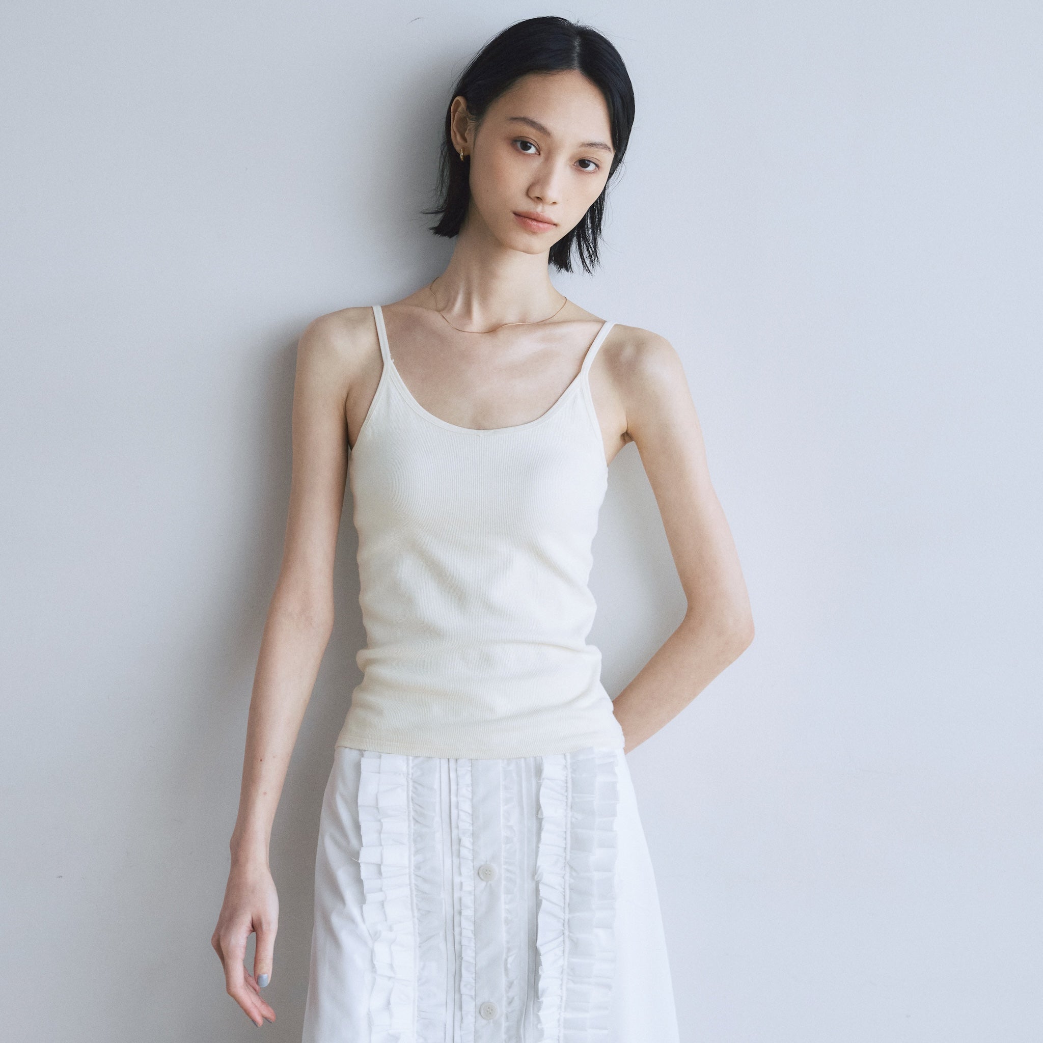 FitパッドBack openキャミ